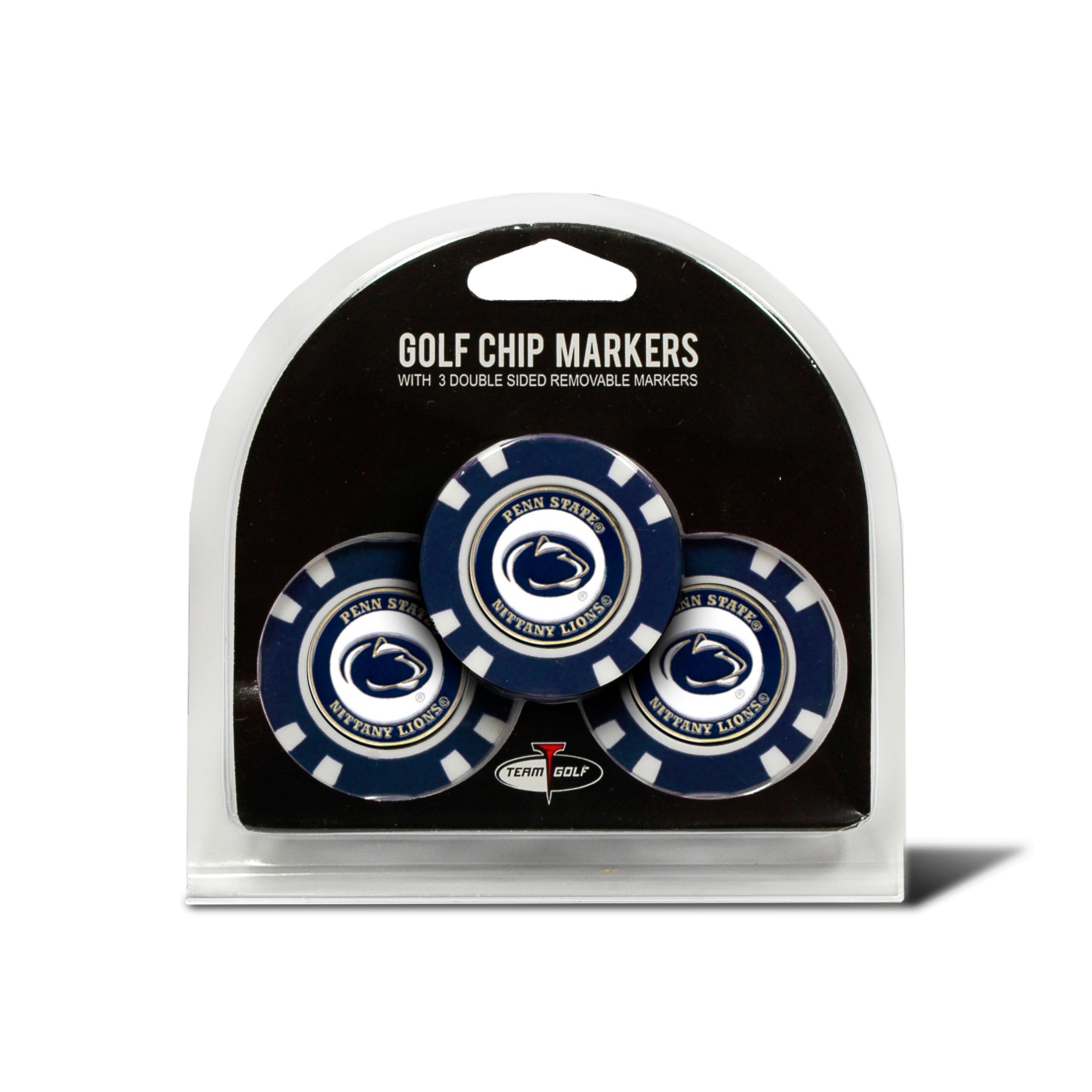 Penn State Nittany Lions 3 Pack Golf Chip Ball Markers