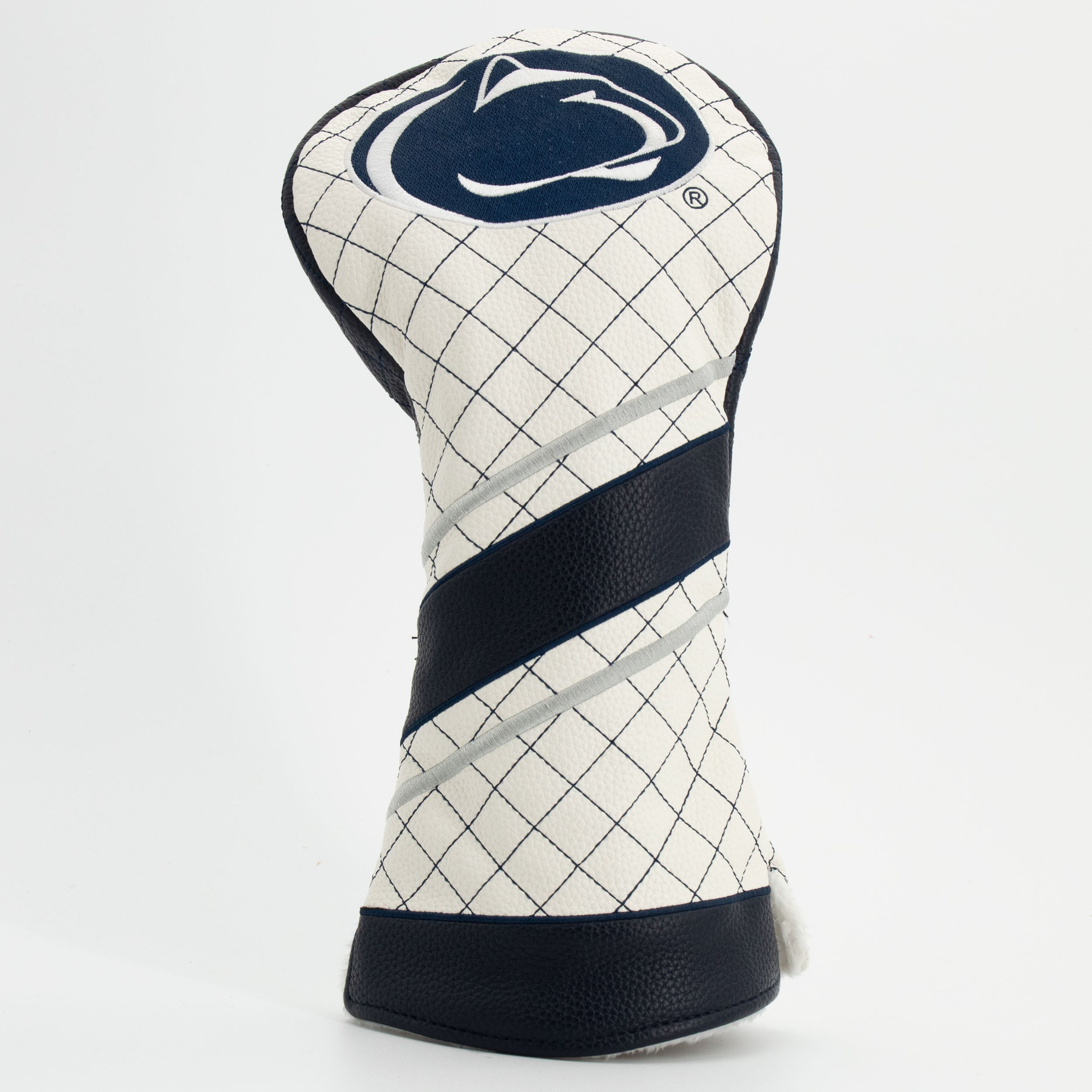 Penn State Nittany Lions Quilted Driver Headcover (STRIPED)