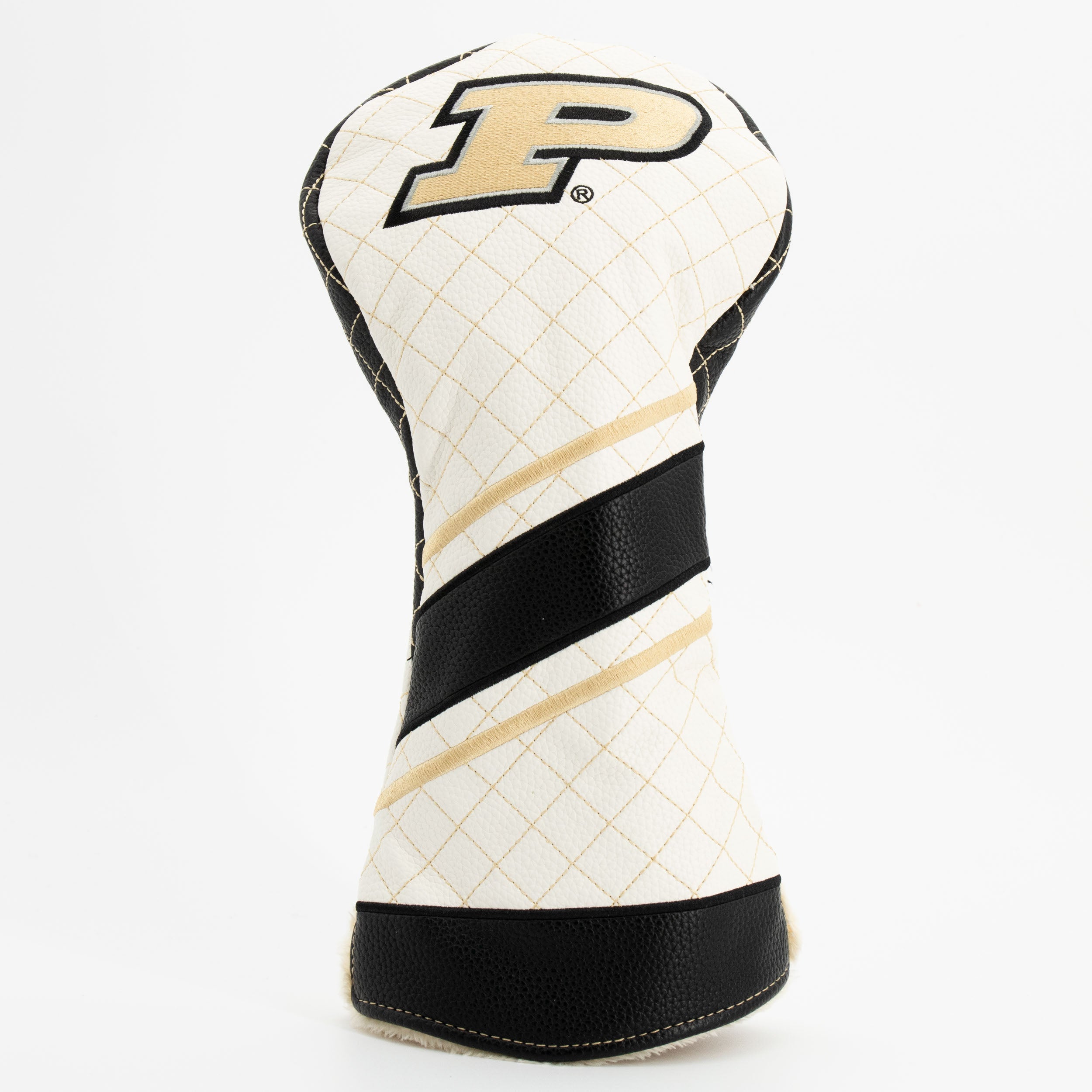 Purdue Boilermakers Quilted Driver Headcover (STRIPED)