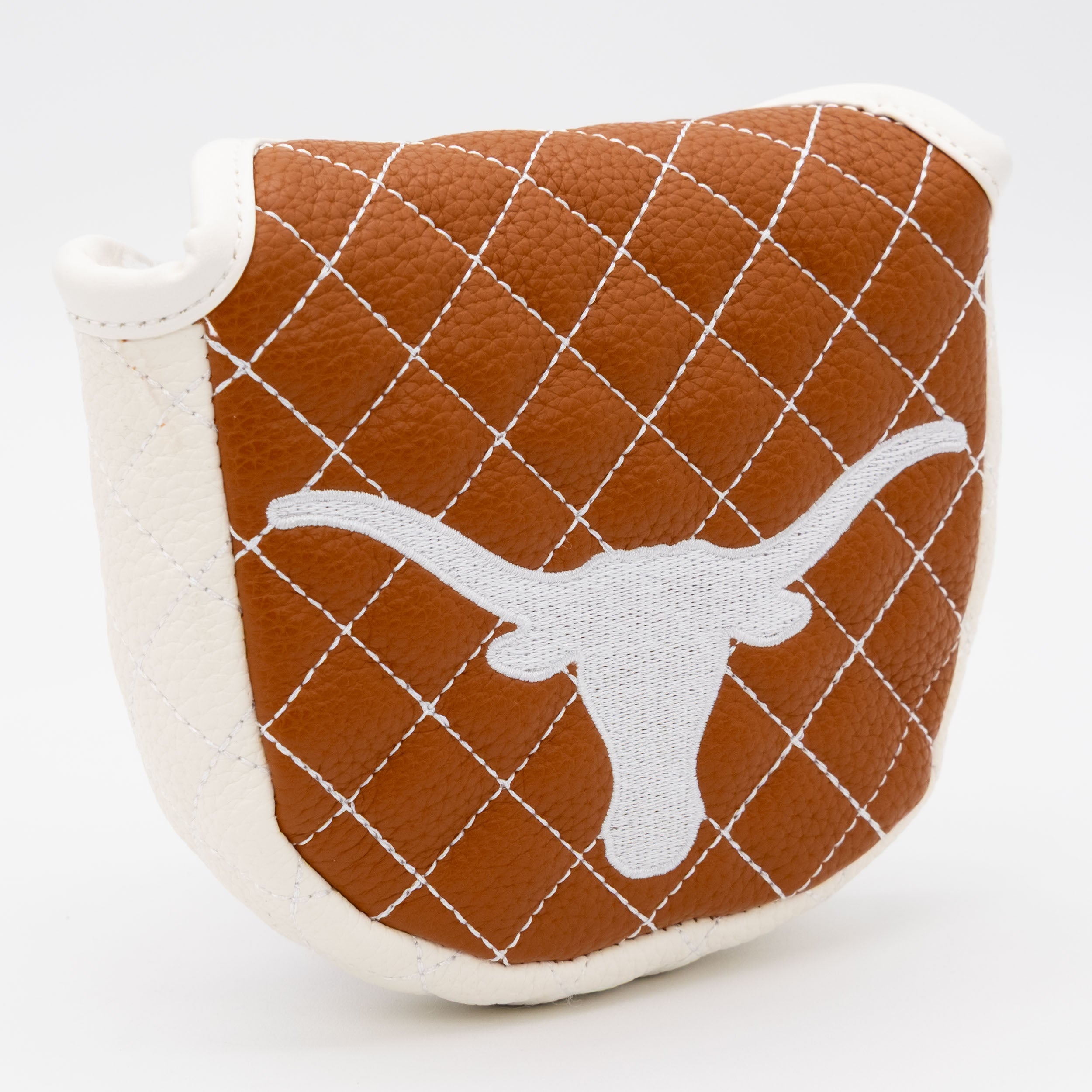 Texas Longhorns Quilted Mallet Putter Cover (SOLID)