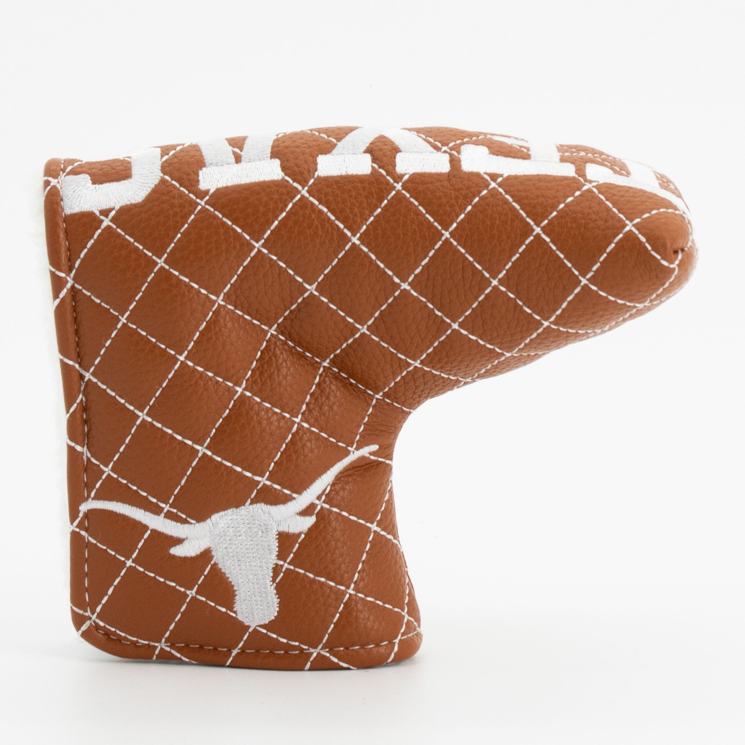 Texas Longhorns Quited Blade Putter Cover (SOLID)