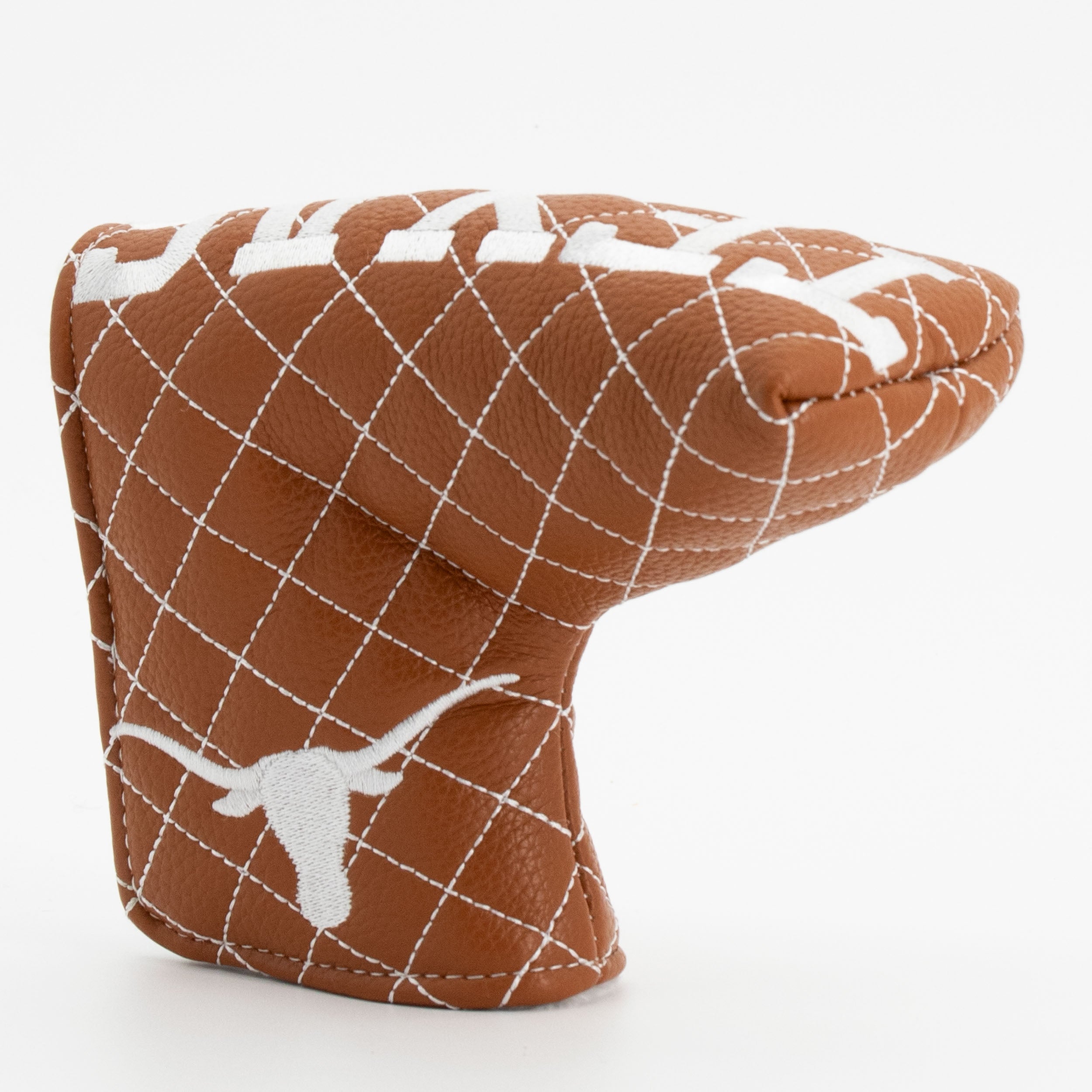 Texas Longhorns Quited Blade Putter Cover (SOLID)