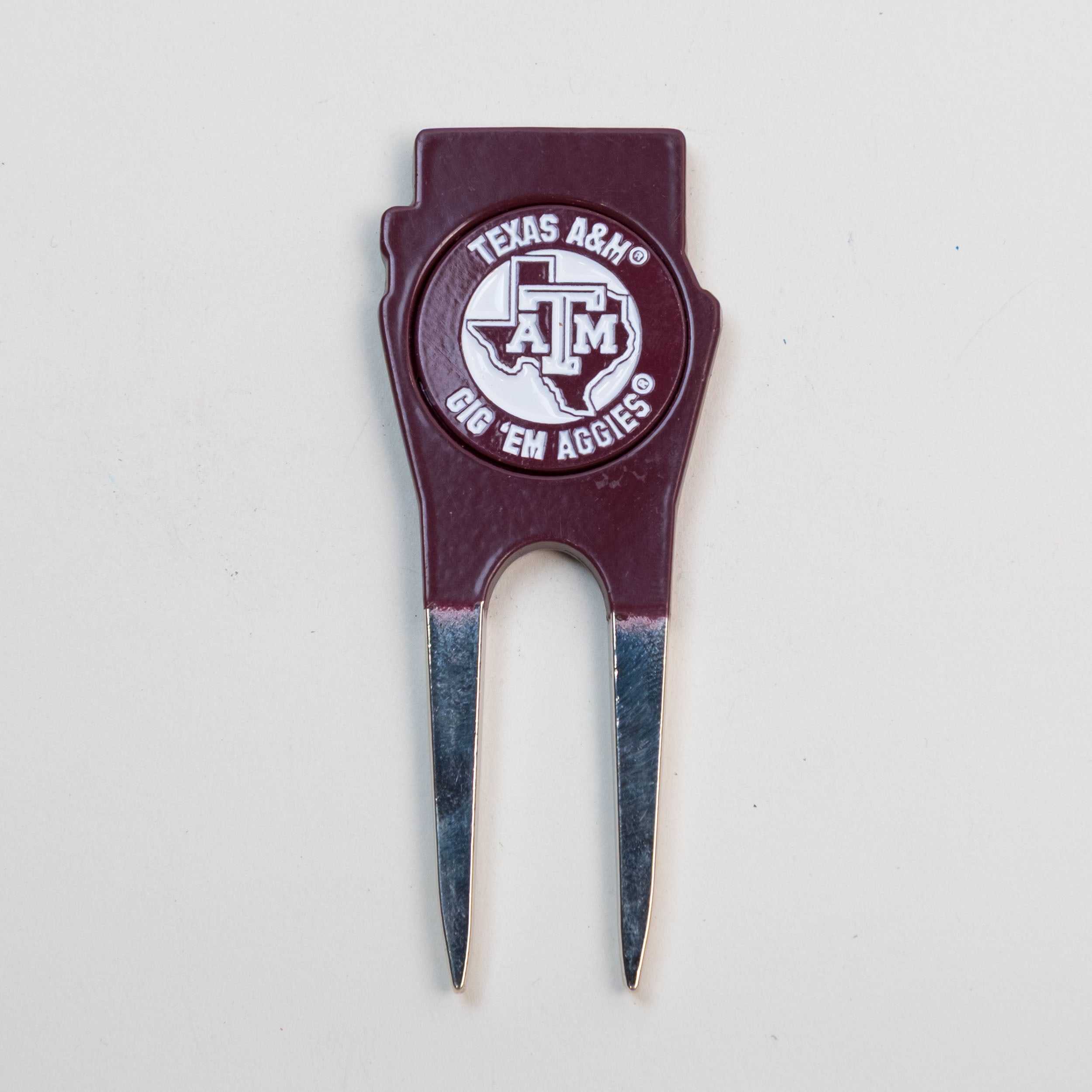 Texas A&M Aggies Custom Shaped Divot Tool
