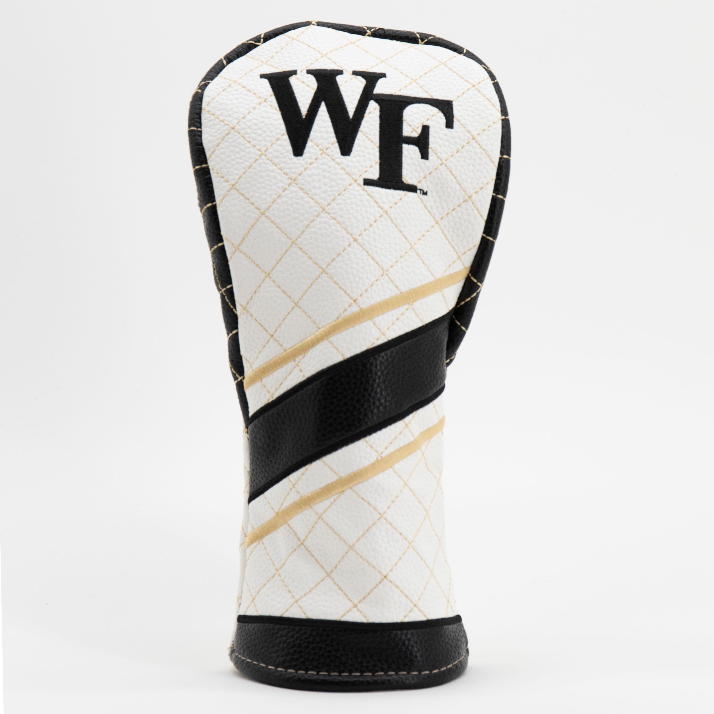 Wake Forest Demon Deacons Quilted Fairway Headcover (STRIPED)