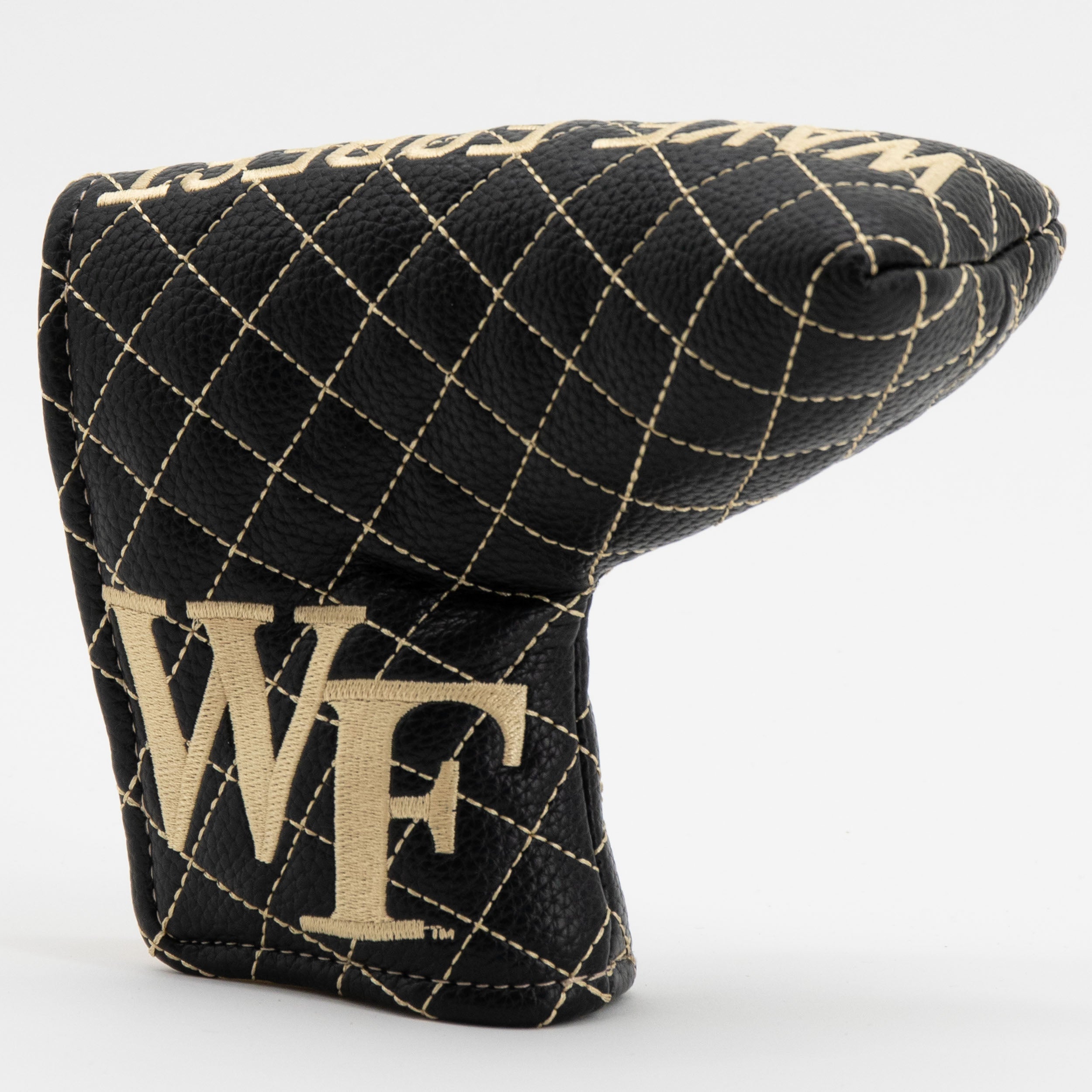 Wake Forest Demon Deacons Quited Blade Putter Cover (SOLID)