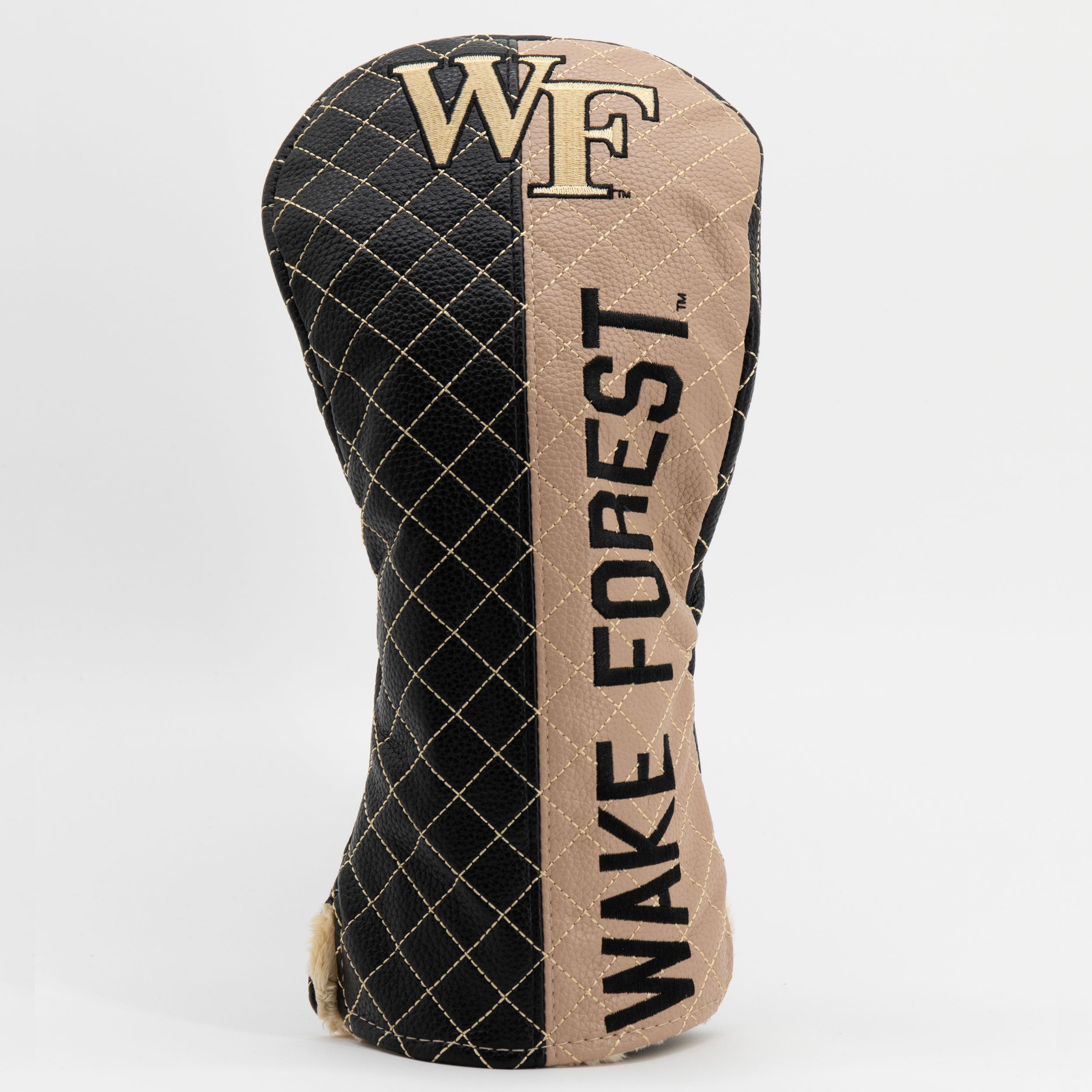 Wake Forest Demon Deacons Quilted Driver Headcover (SPLIT)