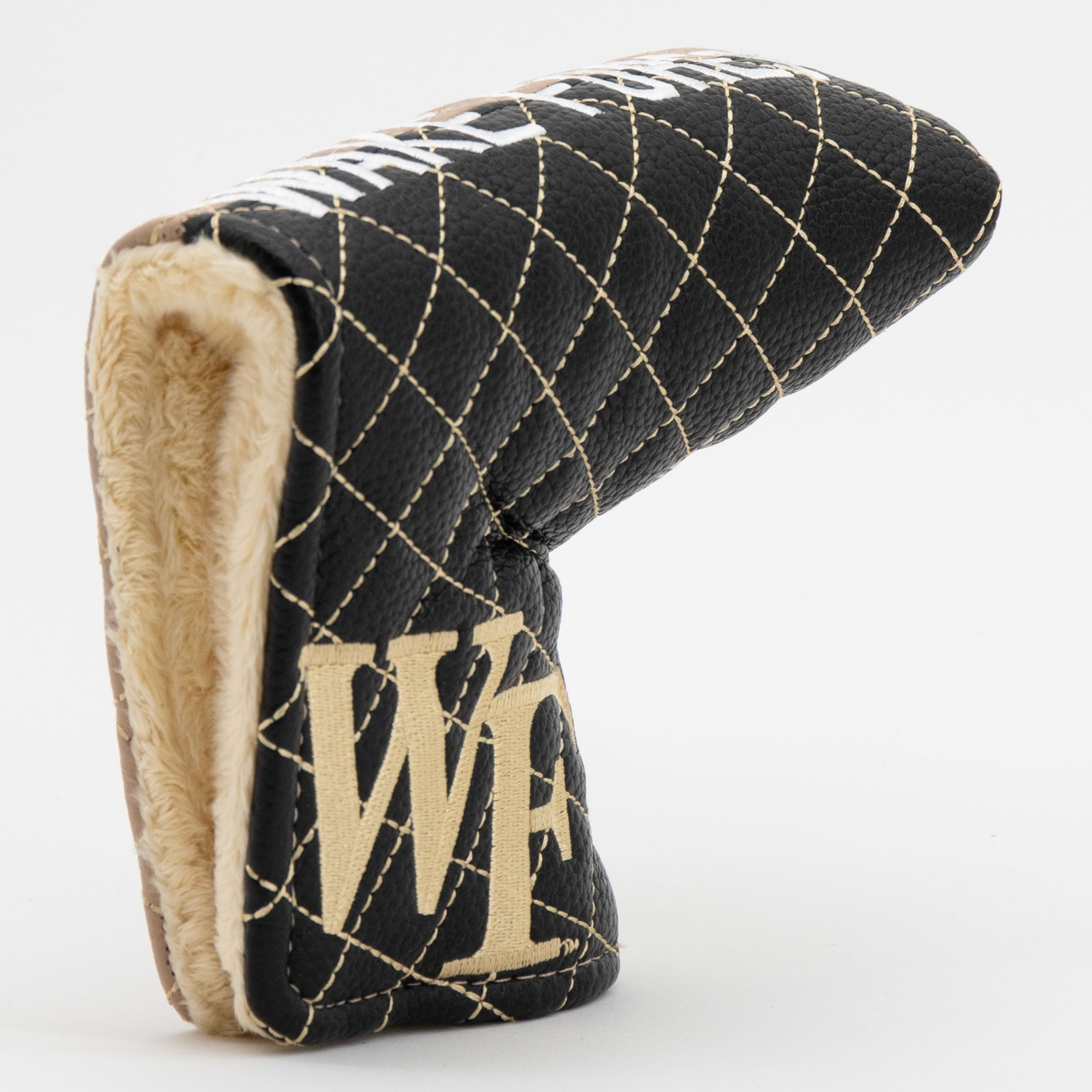 Wake Forest Demon Deacons Quited Blade Putter Cover (SPLIT)