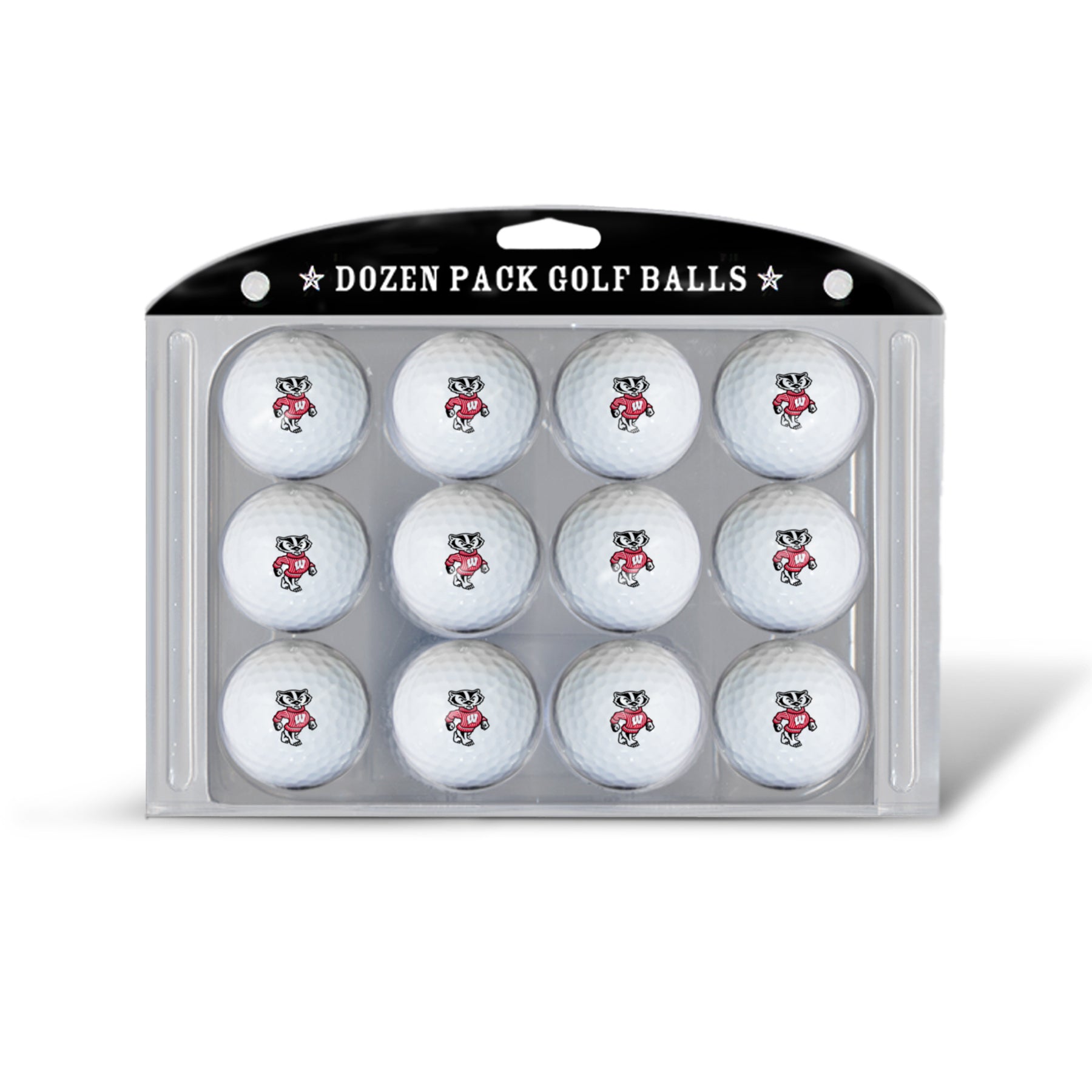 Wisconsin Badgers Golf Balls Dozen Pack