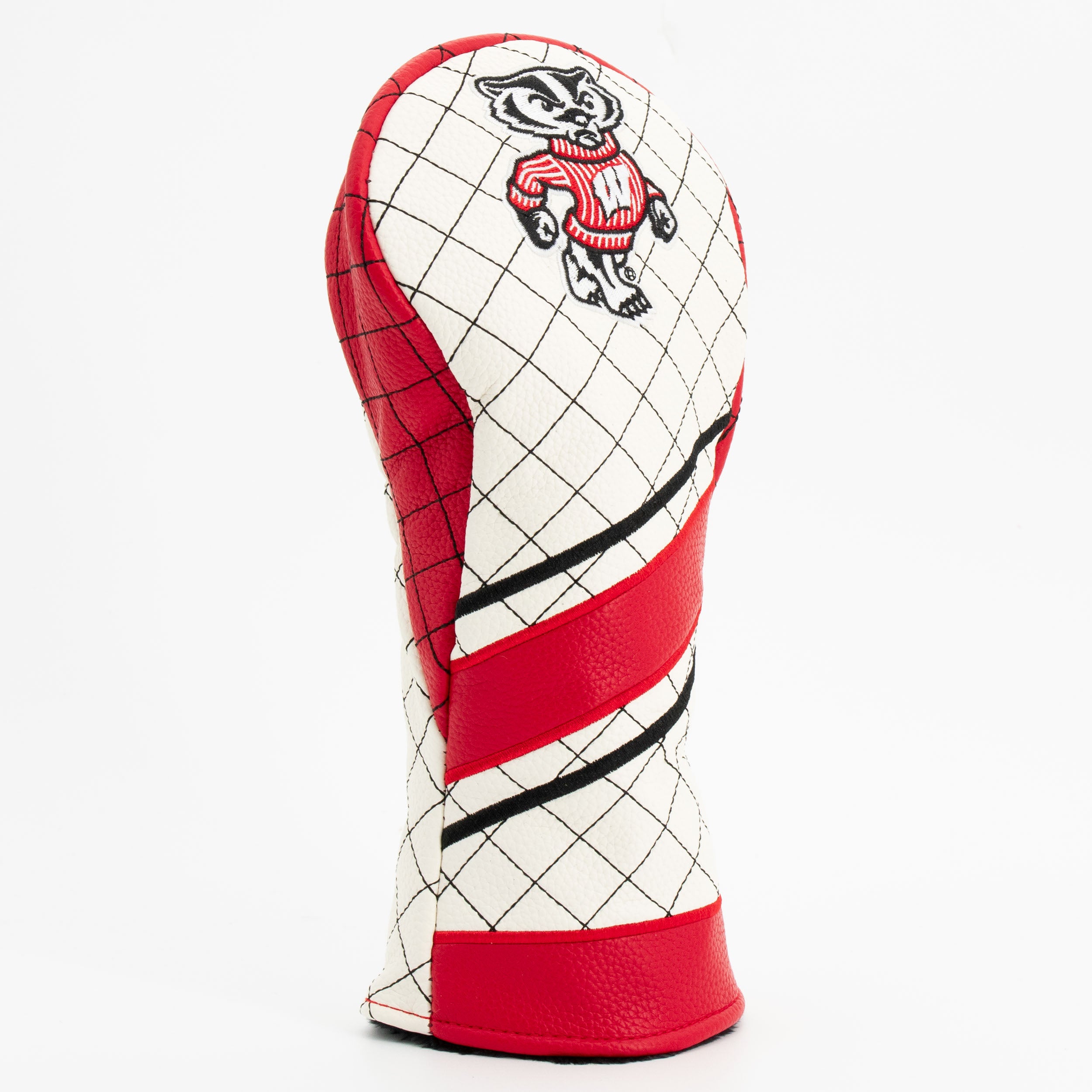 Wisconsin Badgers Quilted Fairway Headcover (STRIPED)