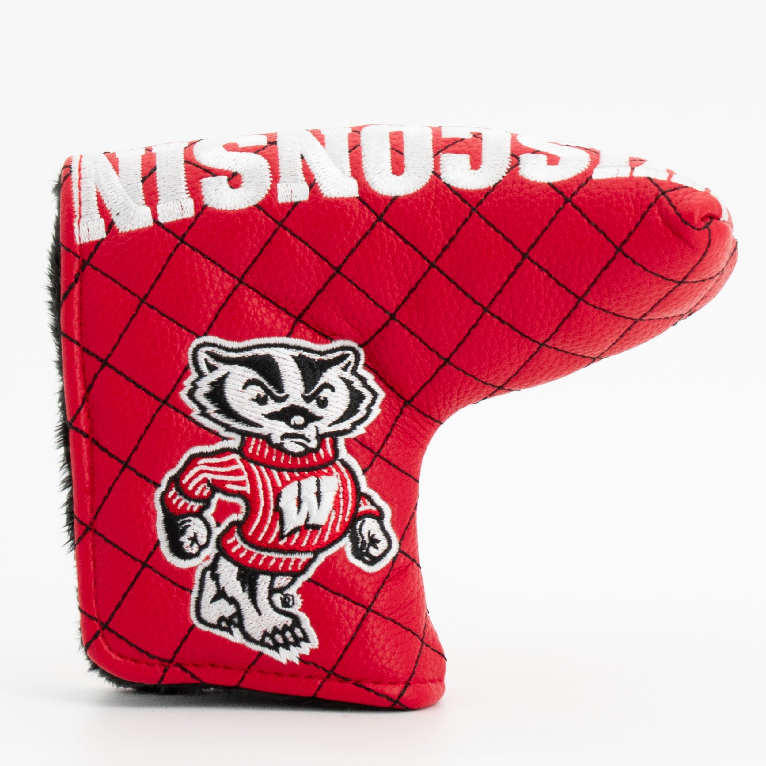 Wisconsin Badgers Quited Blade Putter Cover (SOLID)