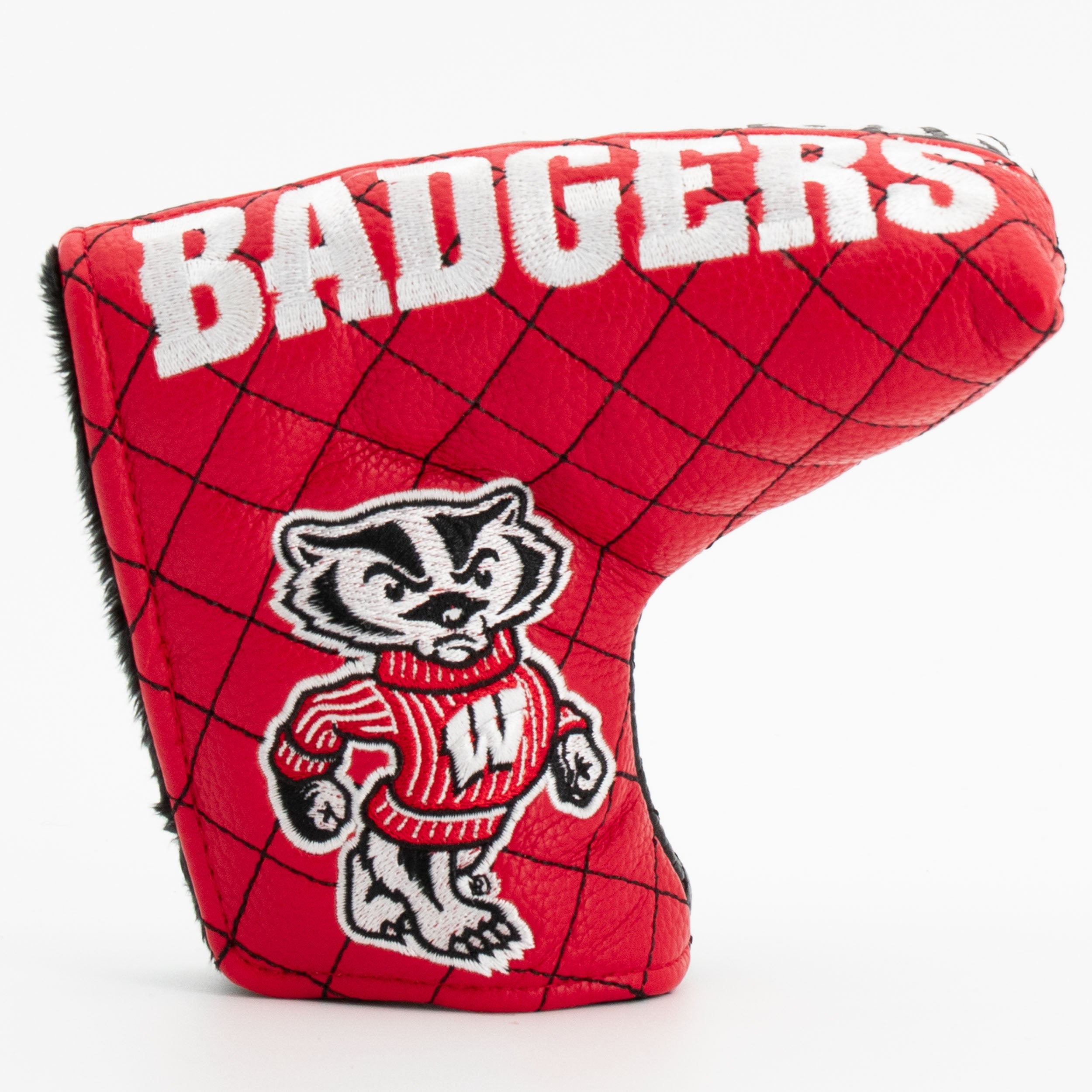 Wisconsin Badgers Quited Blade Putter Cover (SPLIT)