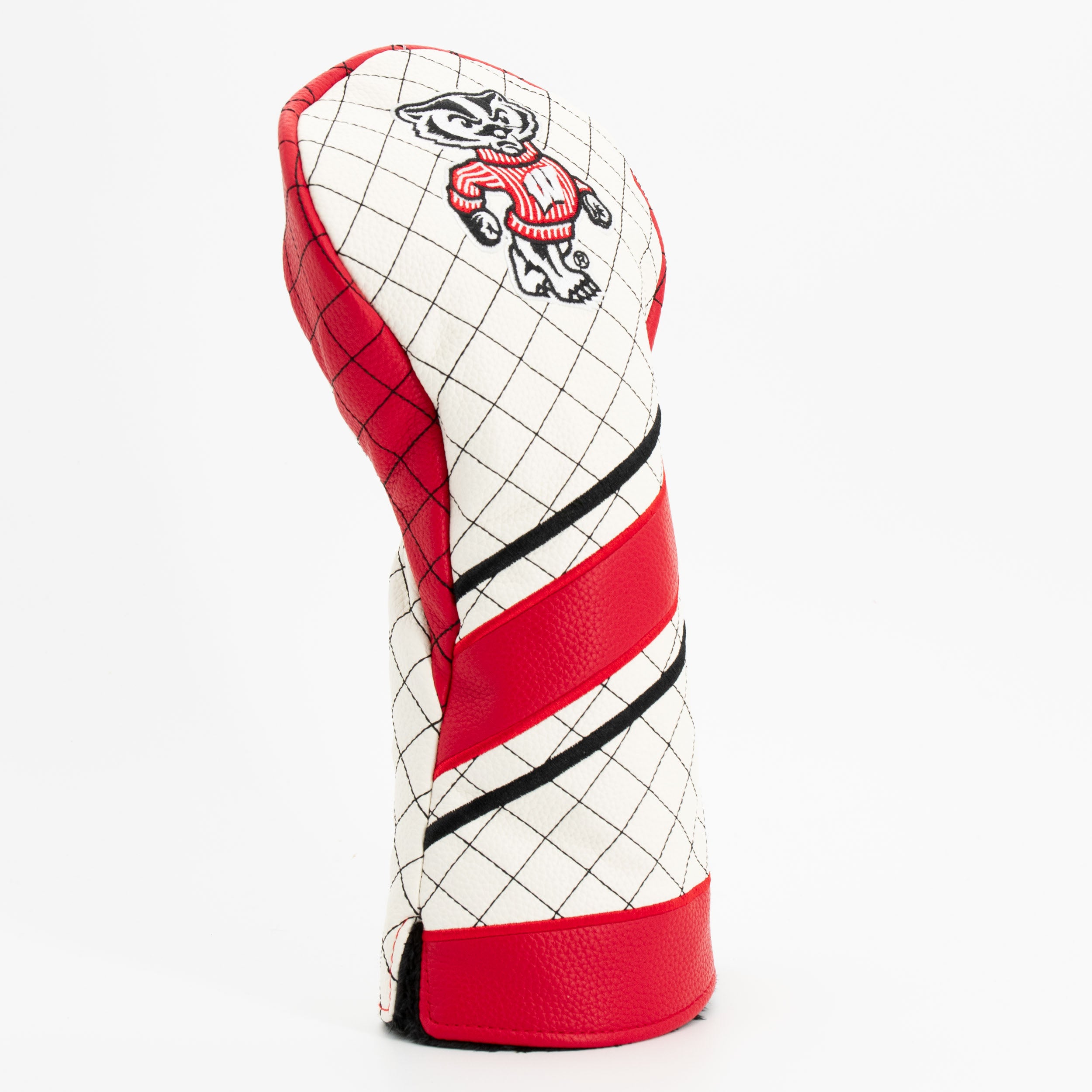 Wisconsin Badgers Quilted Driver Headcover (STRIPED)