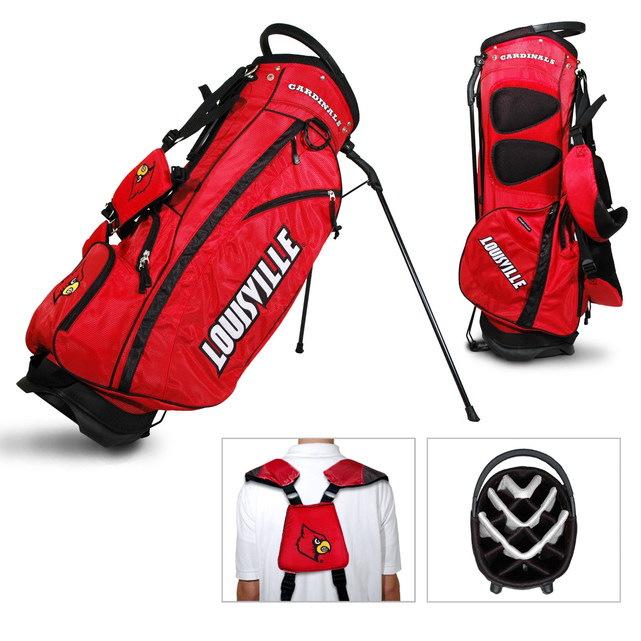 Louisville Cardinals Fairway Golf Stand Bag