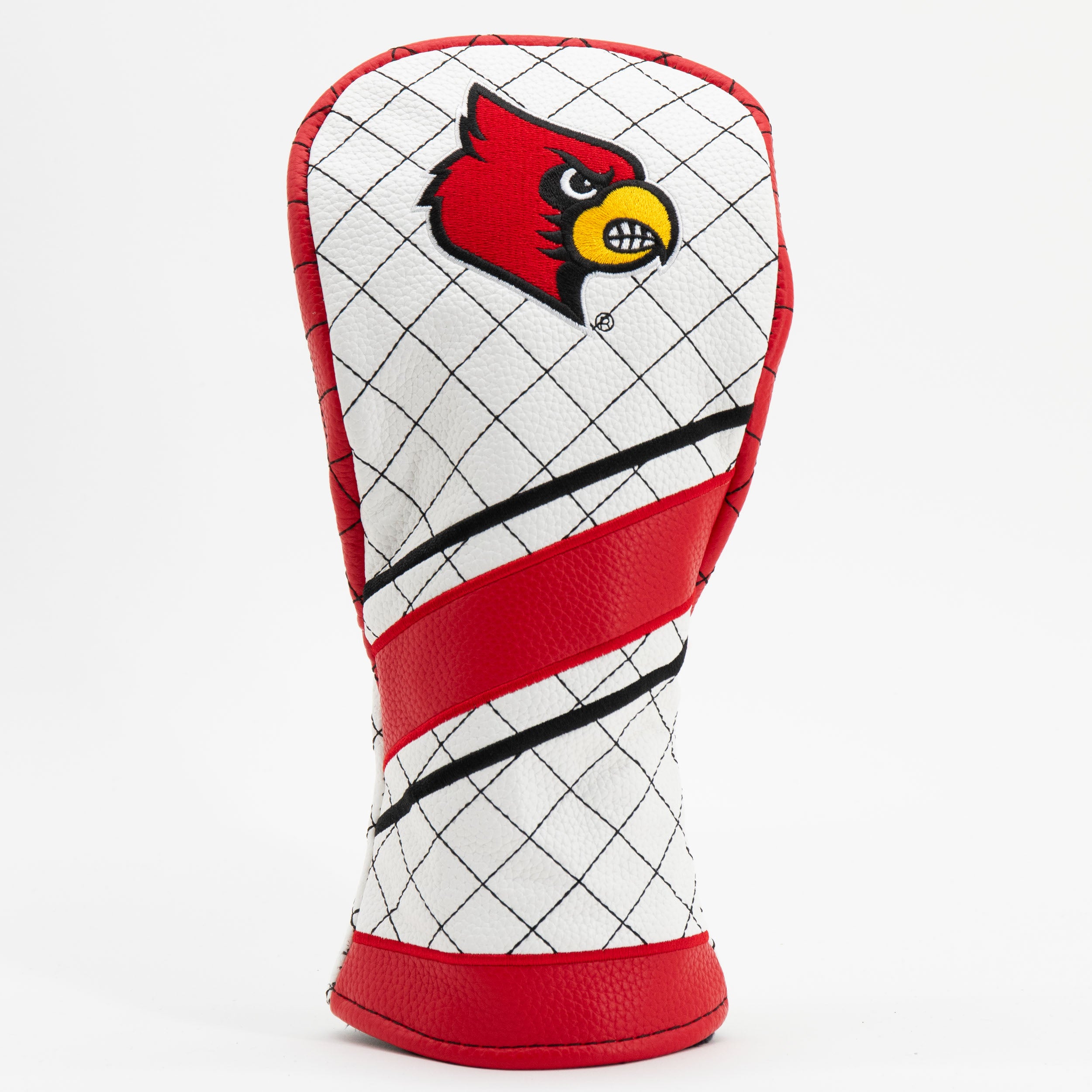 Louisville Cardinals Quilted Fairway Headcover (STRIPED)