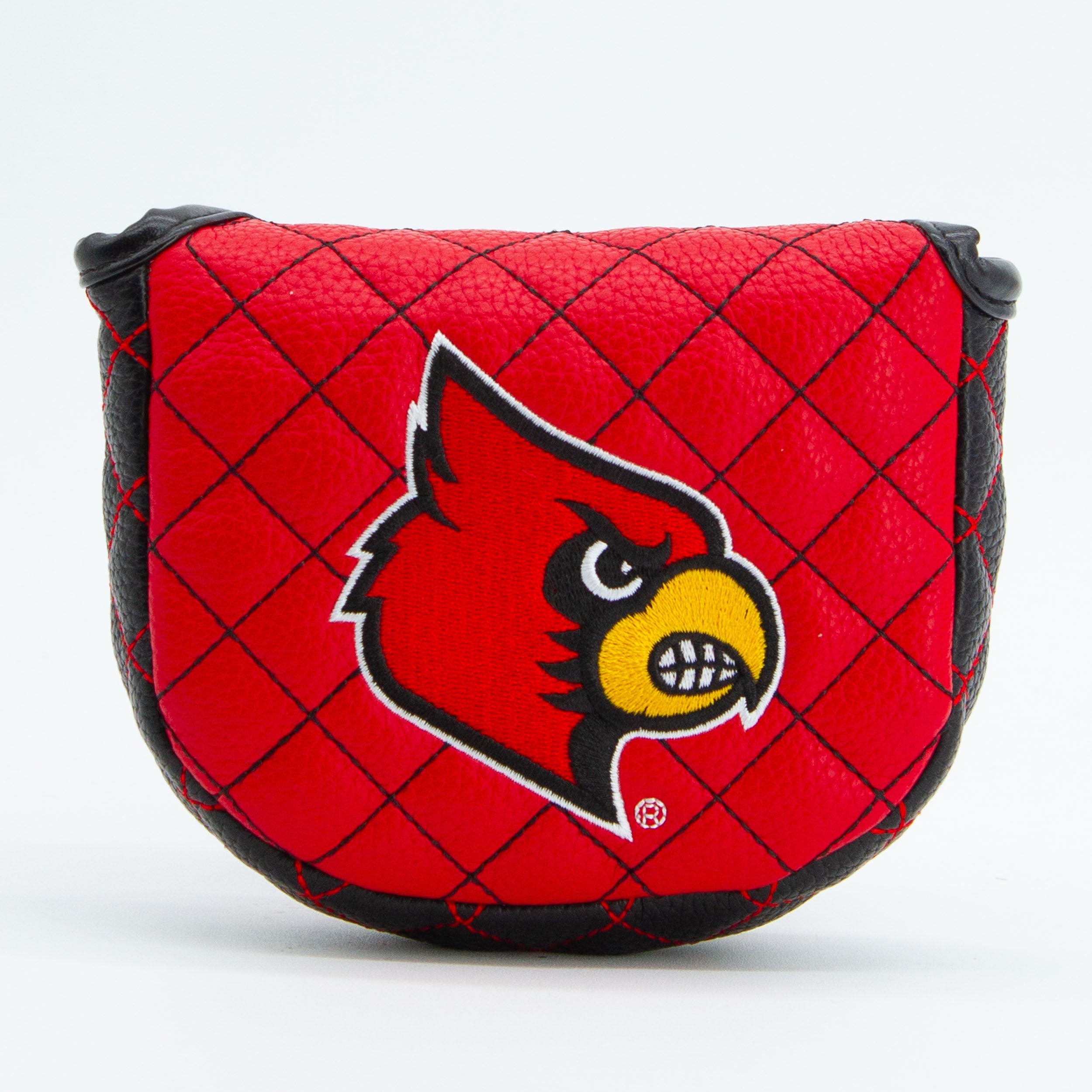 Louisville Cardinals Quilted Mallet Putter Cover (SOLID)