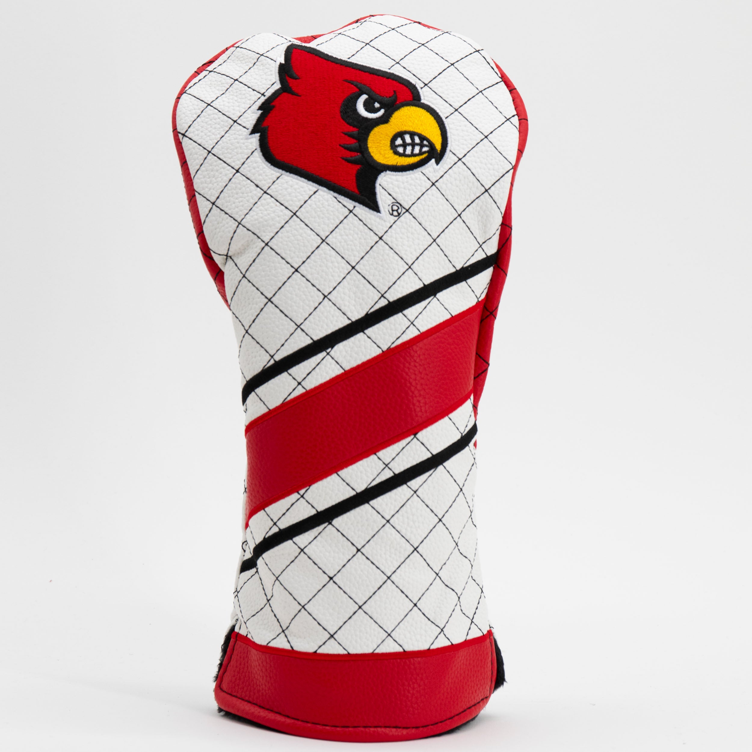 Louisville Cardinals Quilted Driver Headcover (STRIPED)