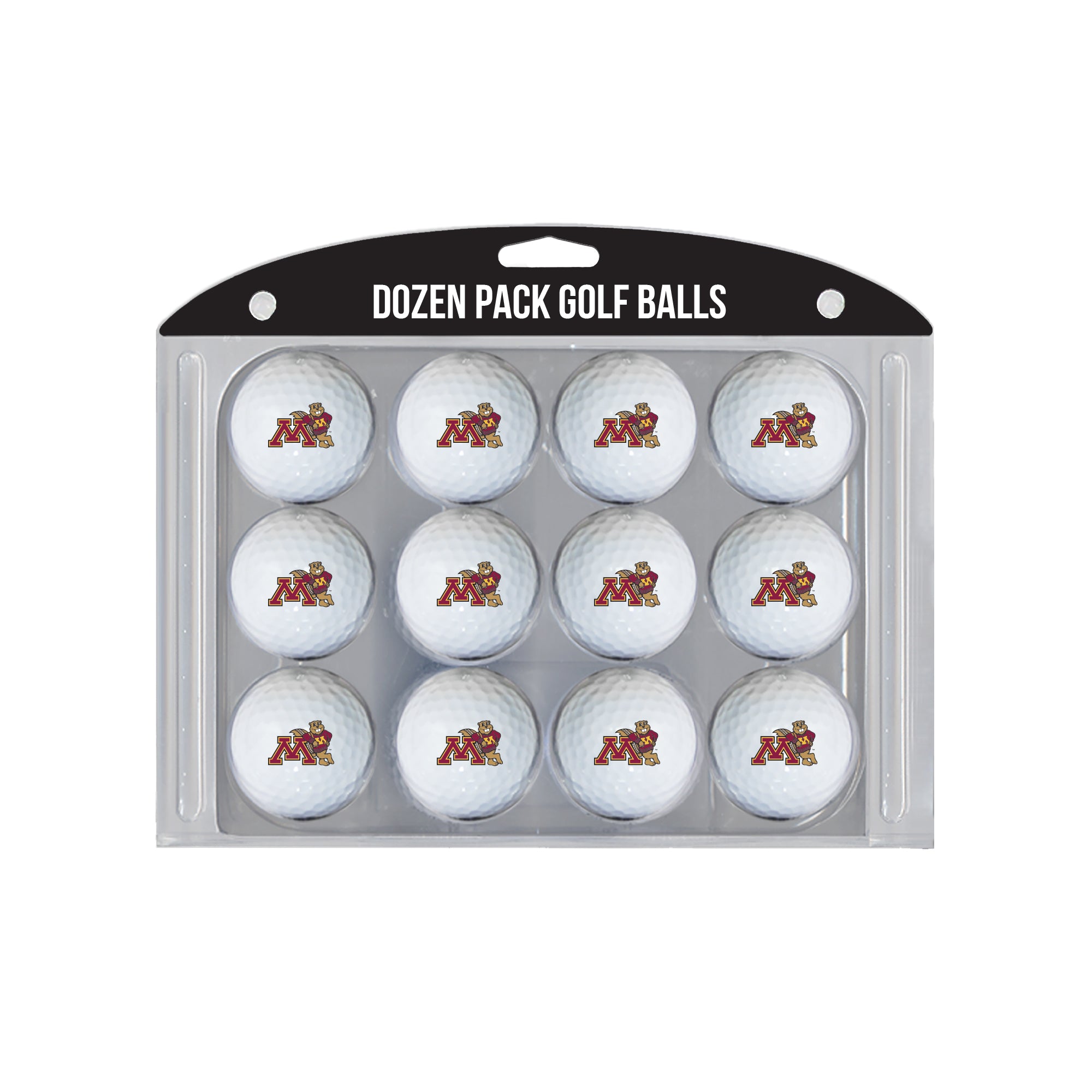 Minnesota Golden Gophers Golf Balls Dozen Pack