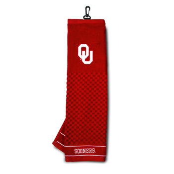 Oklahoma Sooners Embroidered Towel