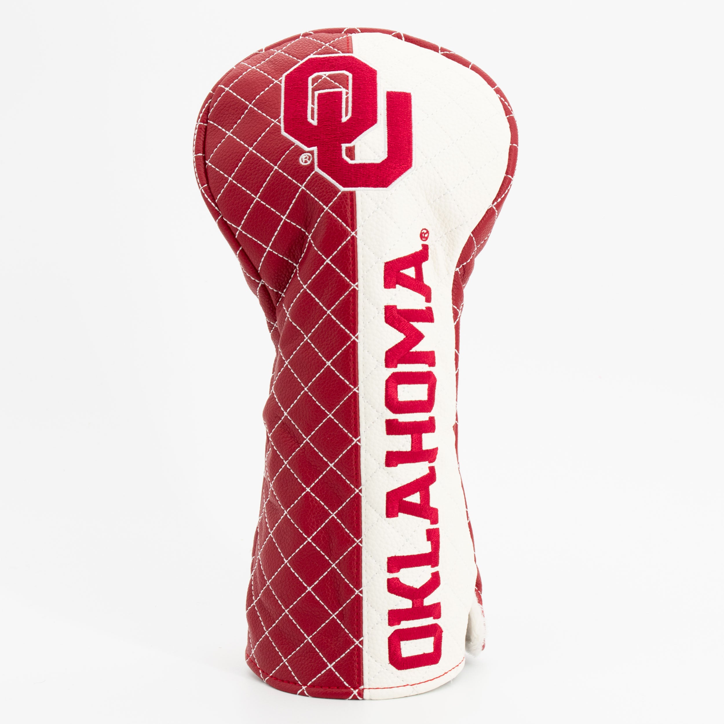 Oklahoma Sooners Quilted Driver Headcover (SPLIT)
