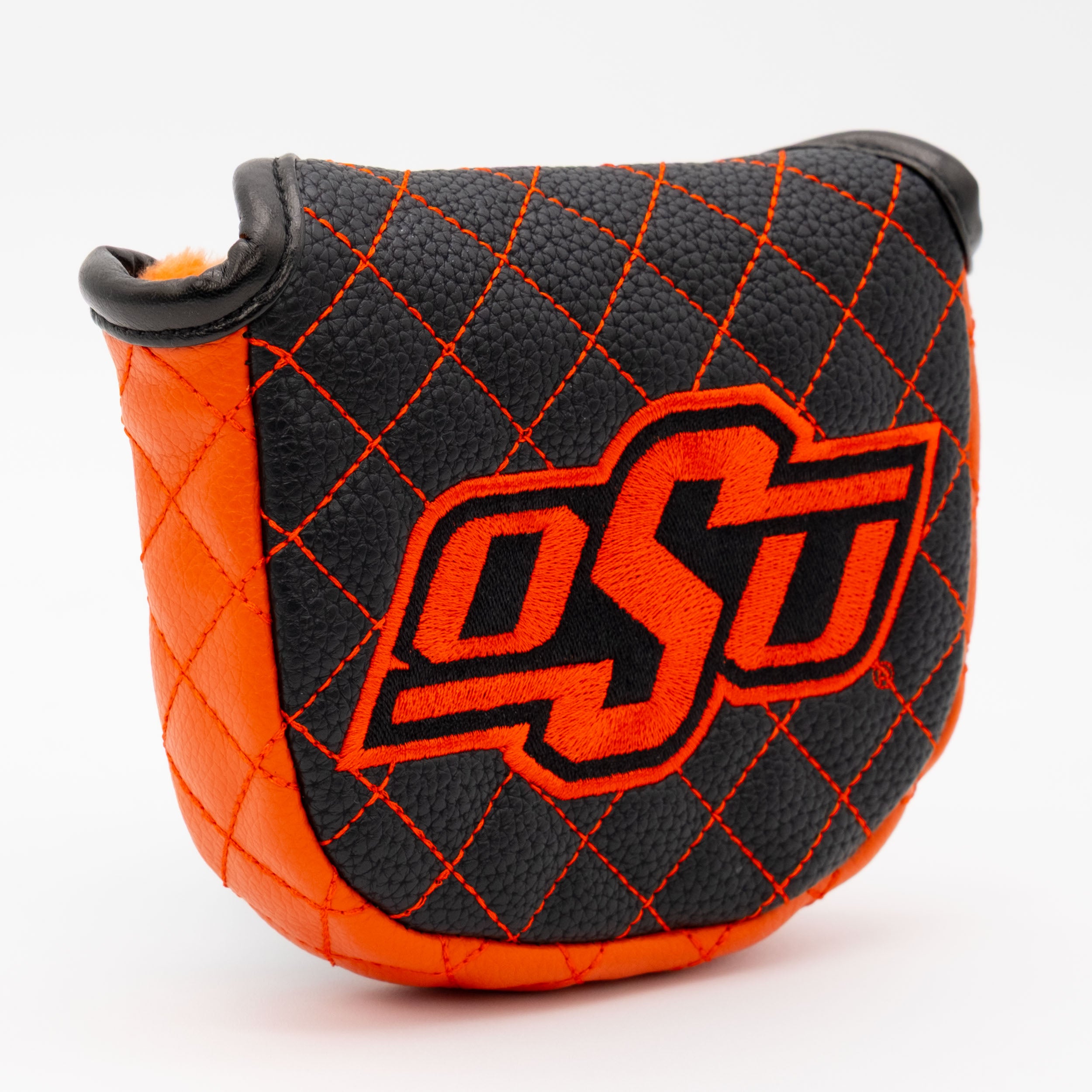 Oklahoma State Cowboys Quilted Mallet Putter Cover (SOLID)