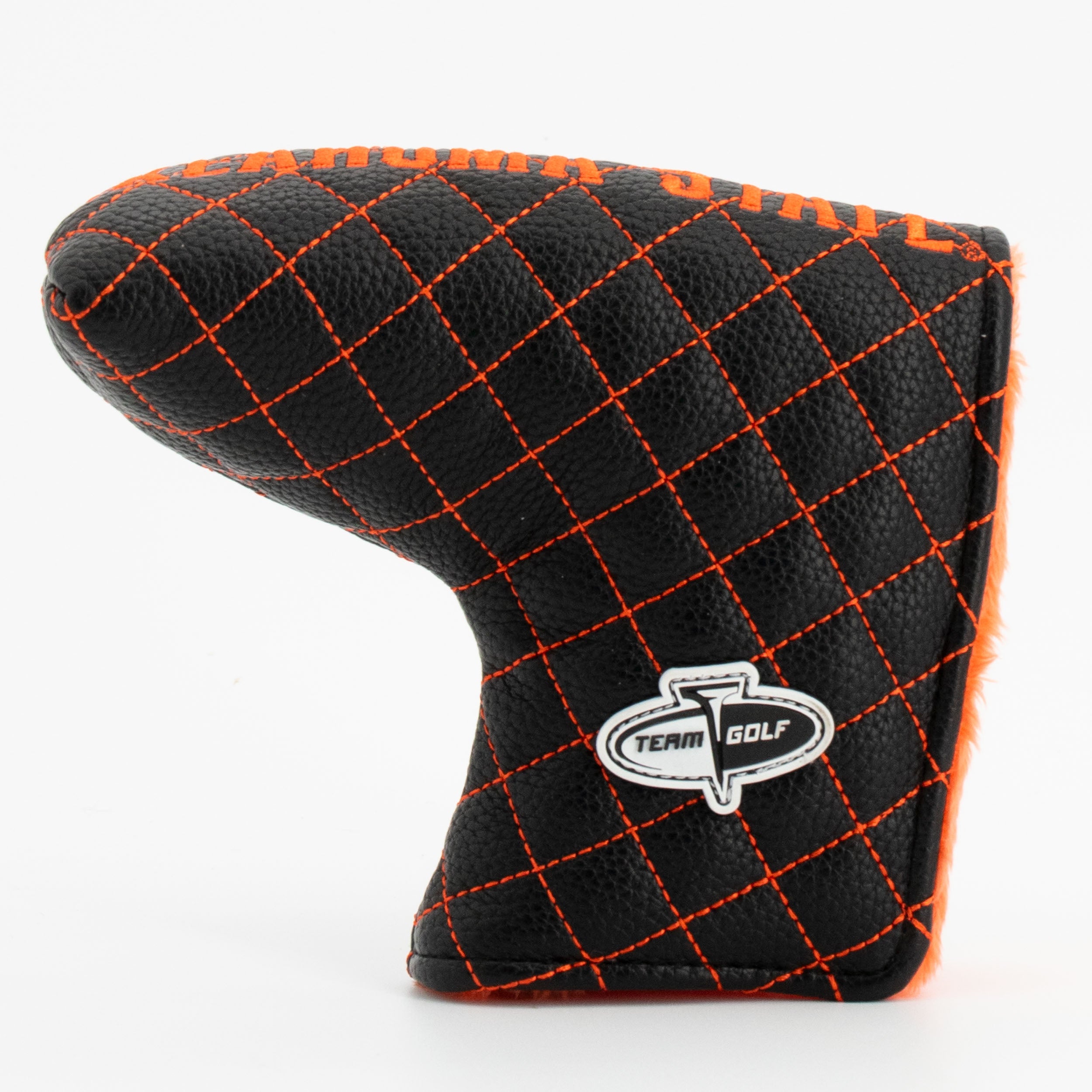 Oklahoma State Cowboys Quited Blade Putter Cover (SOLID)