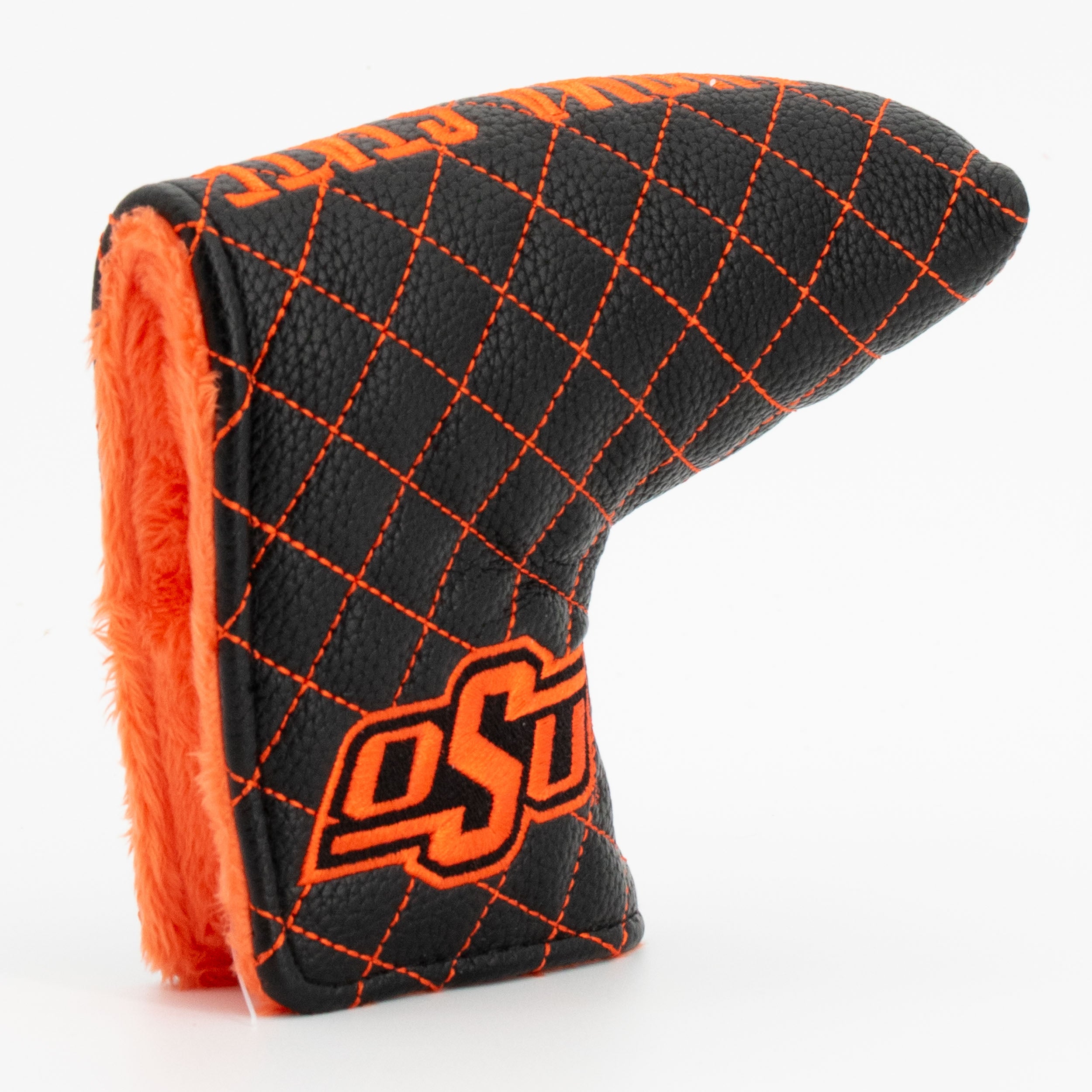 Oklahoma State Cowboys Quited Blade Putter Cover (SOLID)