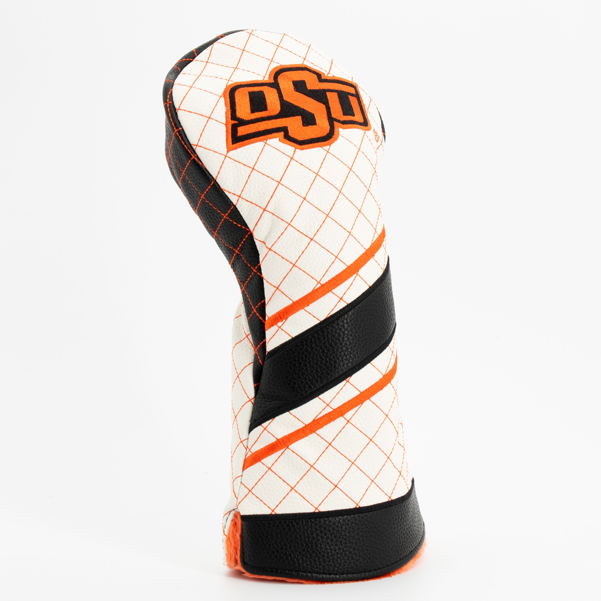 Oklahoma State Cowboys Quilted Driver Headcover (STRIPED)