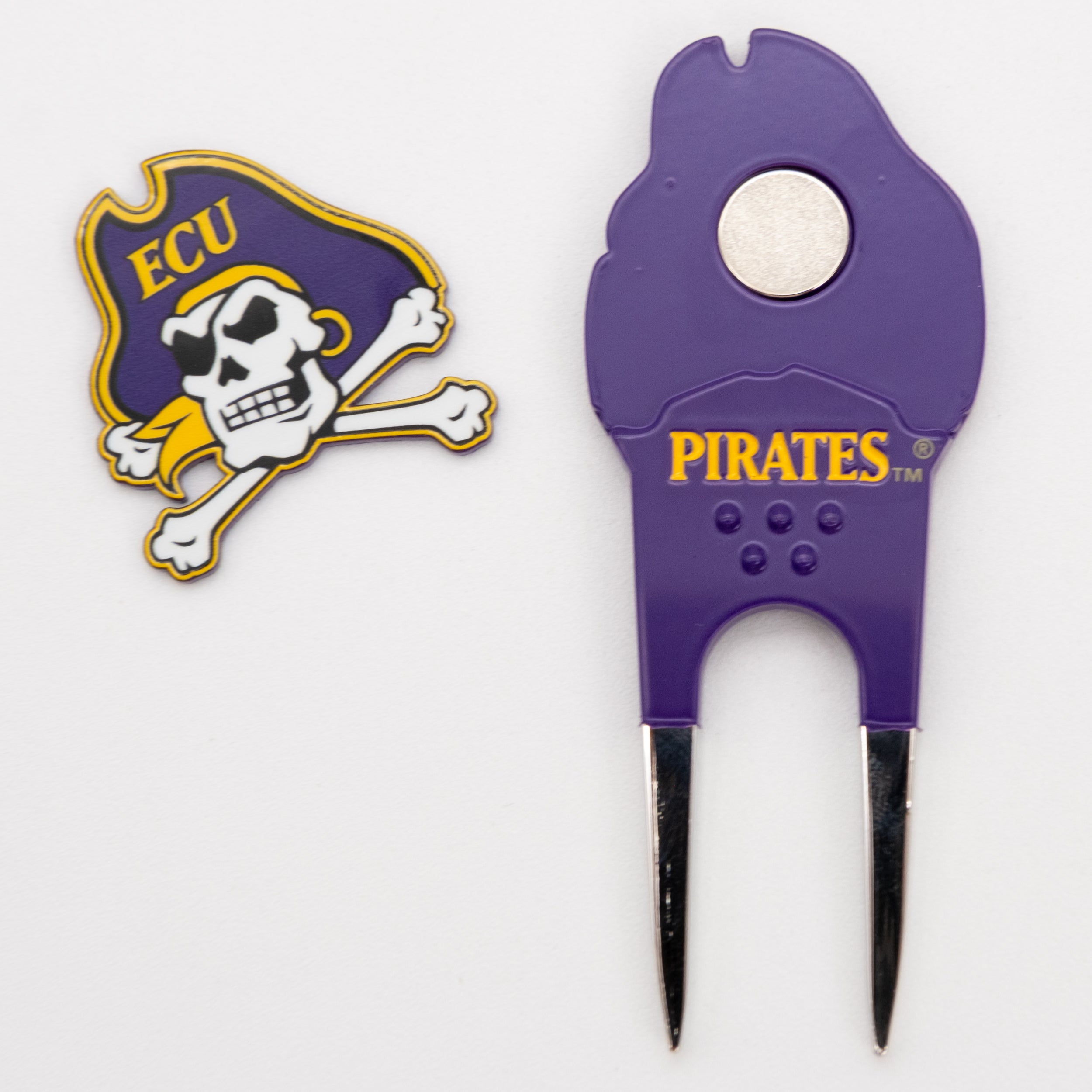 ECU Pirates Custom Shaped Divot Tool