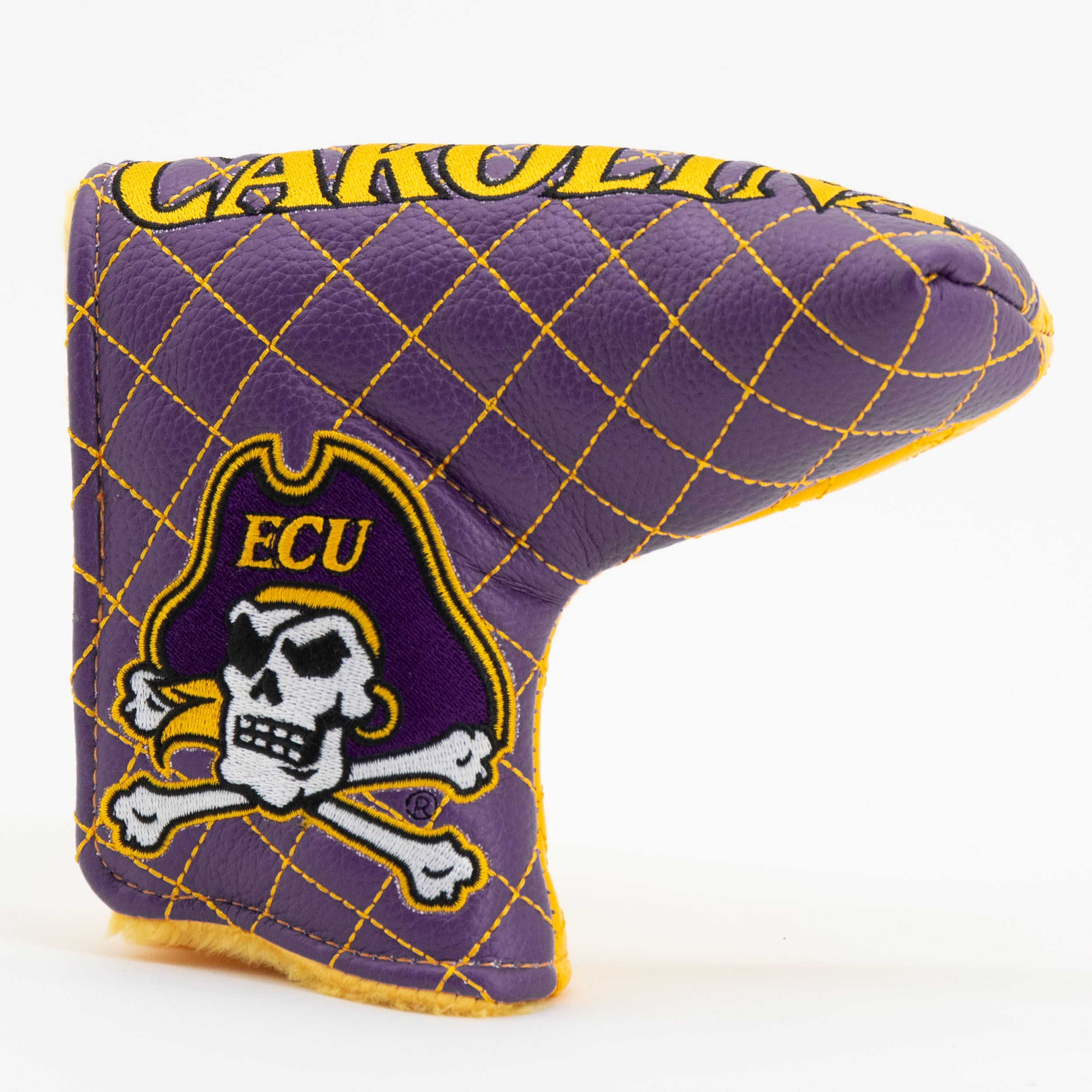 ECU Pirates Quited Blade Putter Cover (SPLIT)