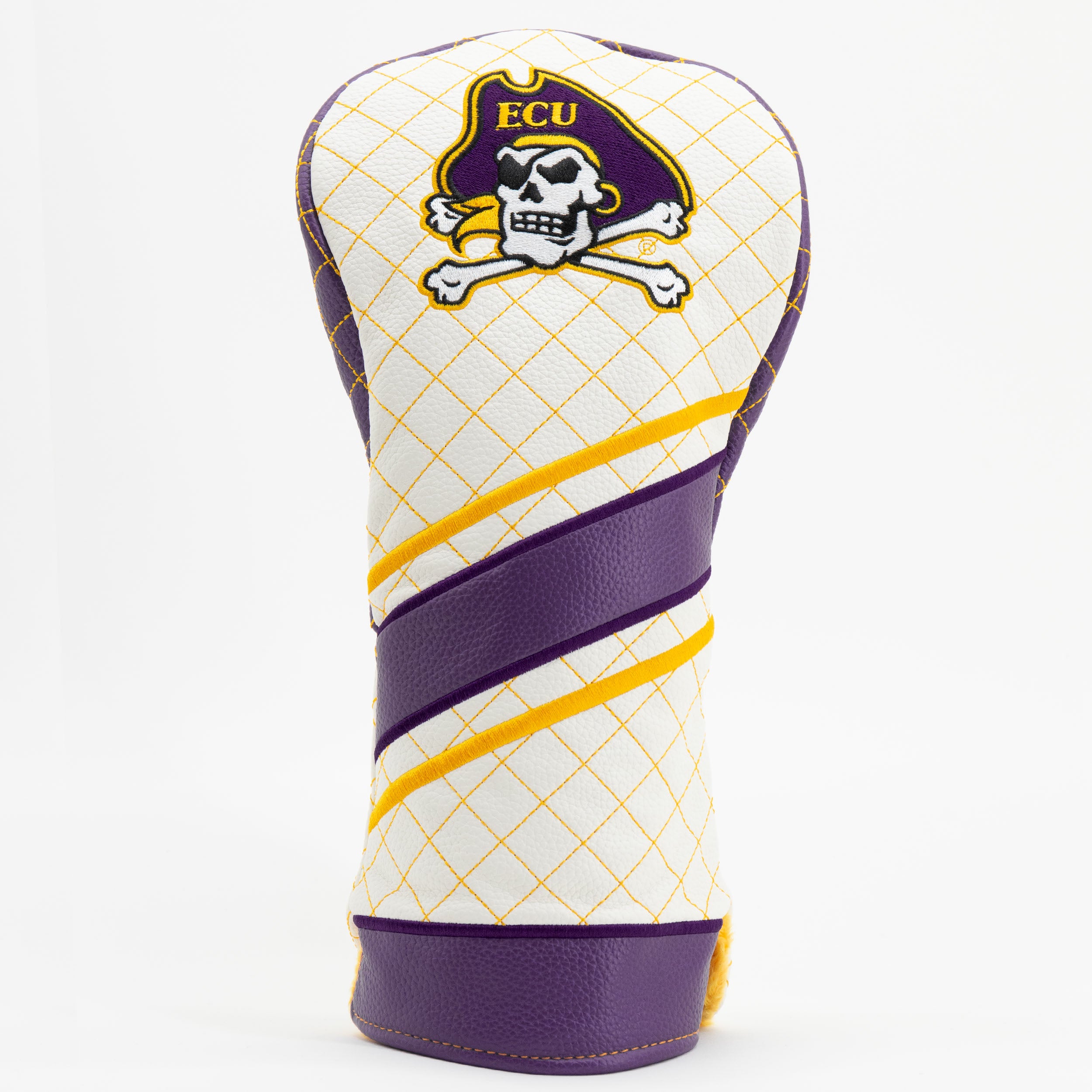 ECU Pirates Quilted Driver Headcover (STRIPED)