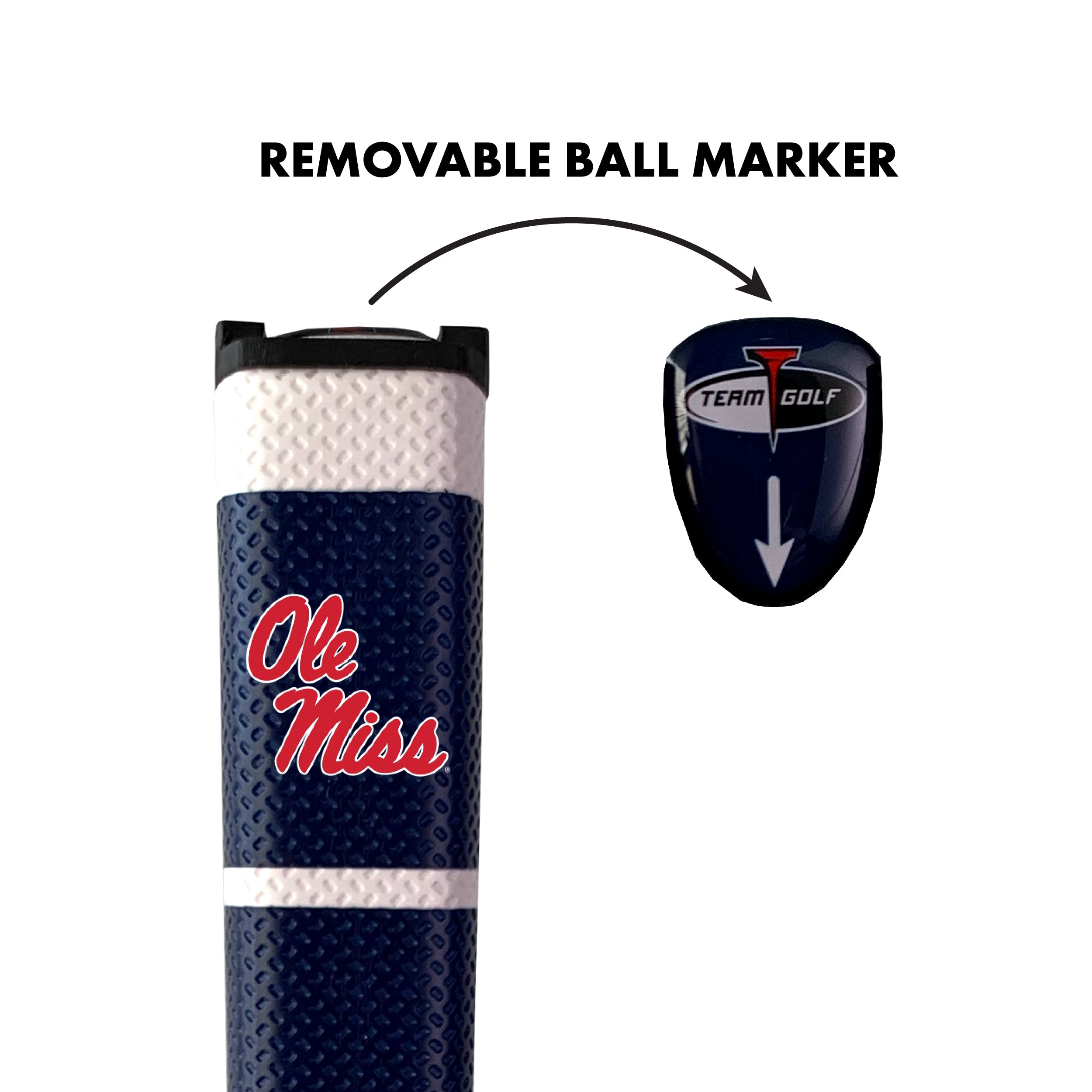 Ole Miss Rebels Putter Grip