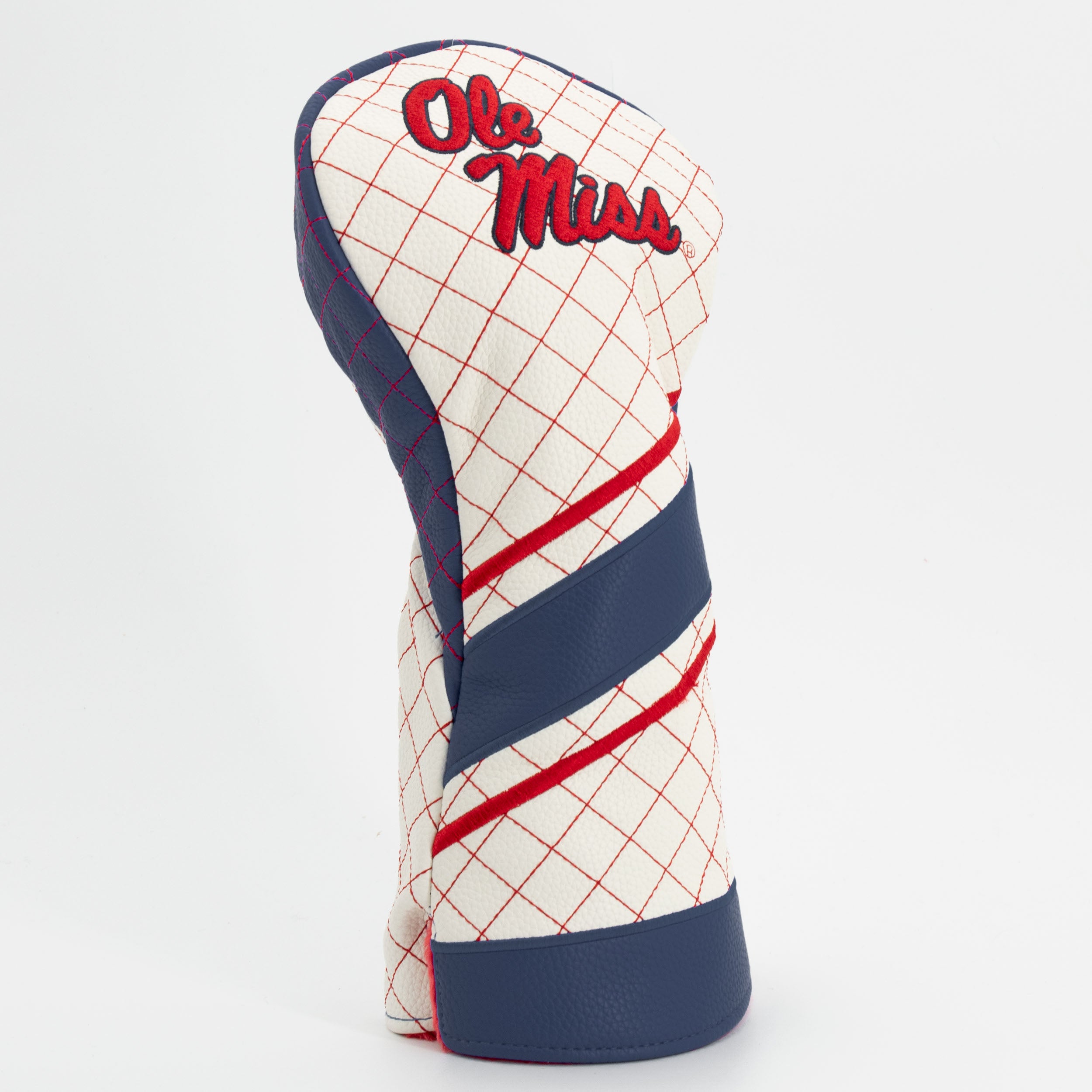 Ole Miss Rebels Quilted Driver Headcover (STRIPED)
