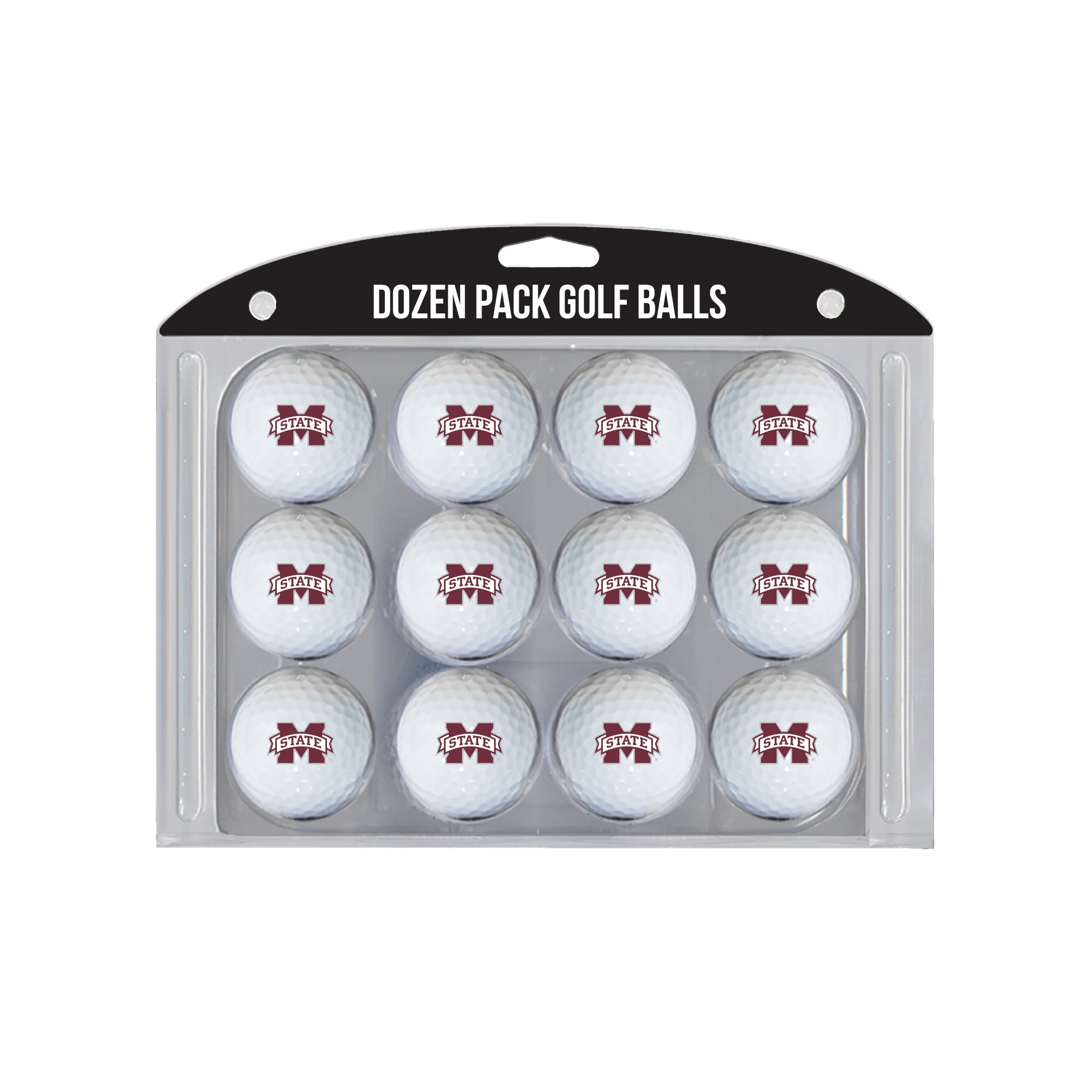 Mississippi State Bulldogs Golf Balls Dozen Pack