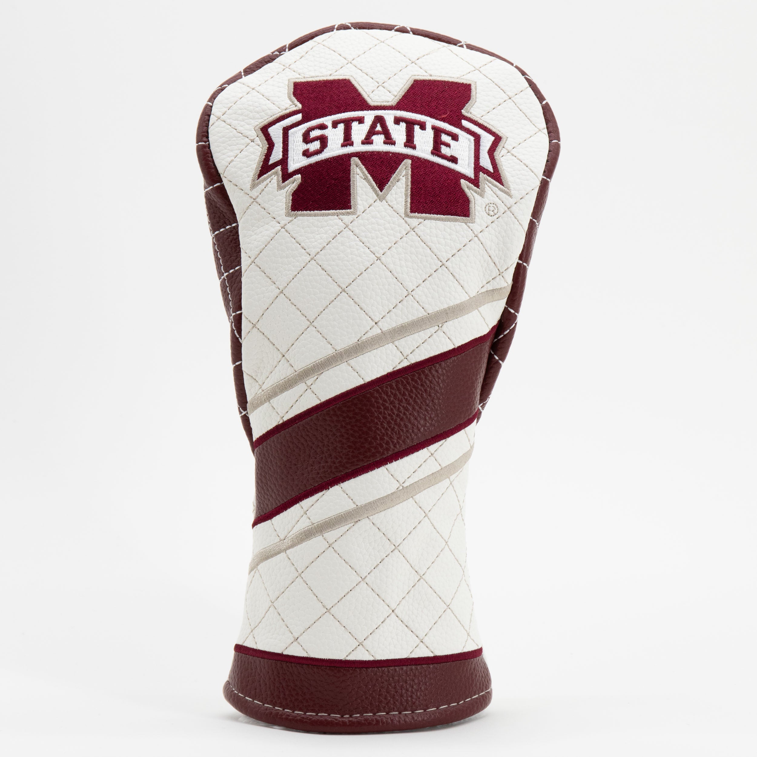 Mississippi State Bulldogs Quilted Fairway Headcover (STRIPED)