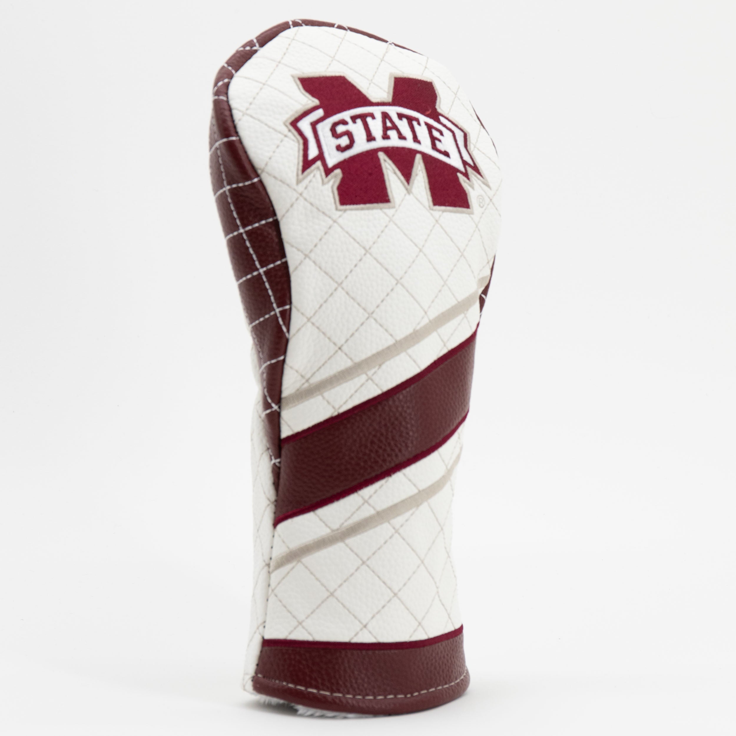 Mississippi State Bulldogs Quilted Fairway Headcover (STRIPED)