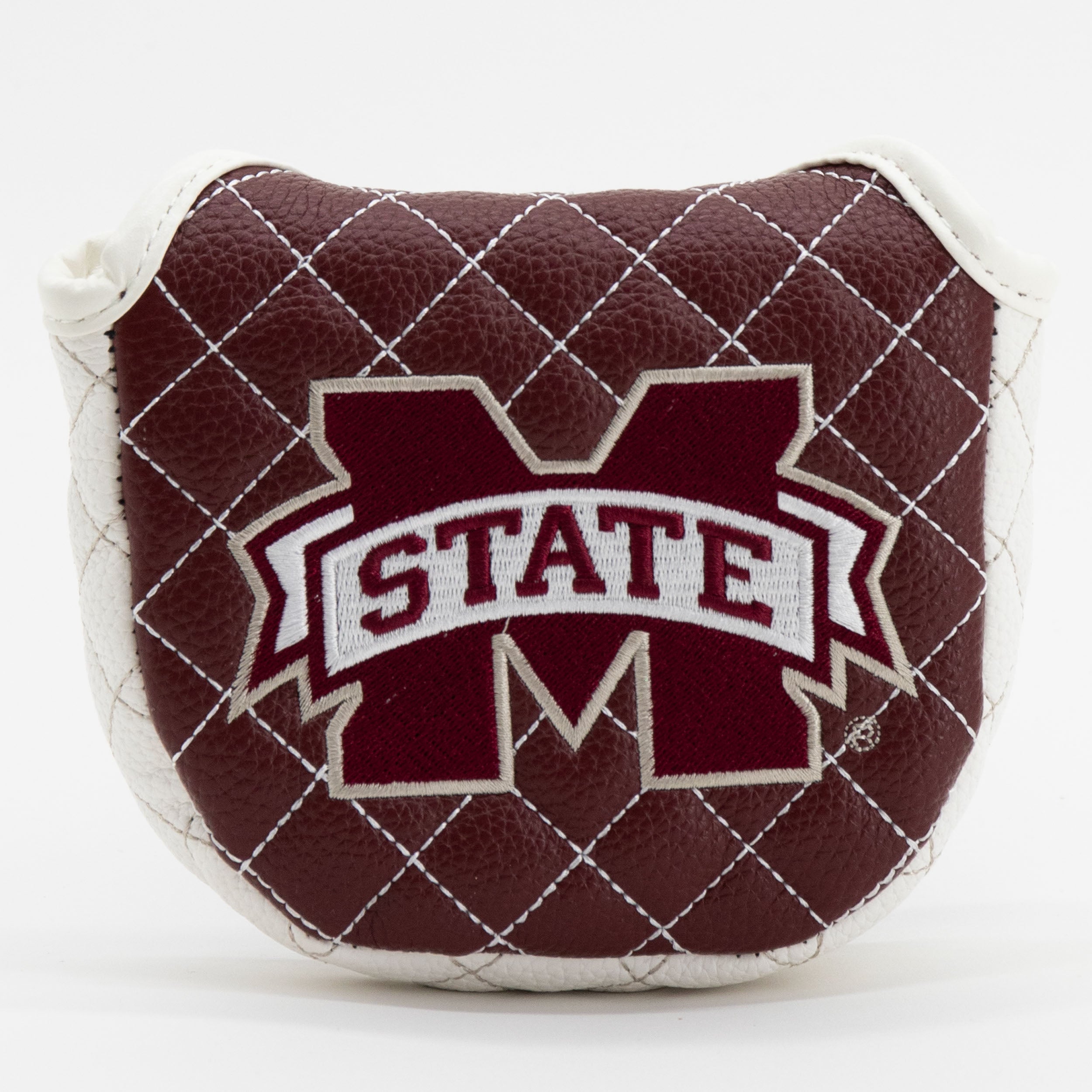 Mississippi State Bulldogs Quilted Mallet Putter Cover (SOLID)