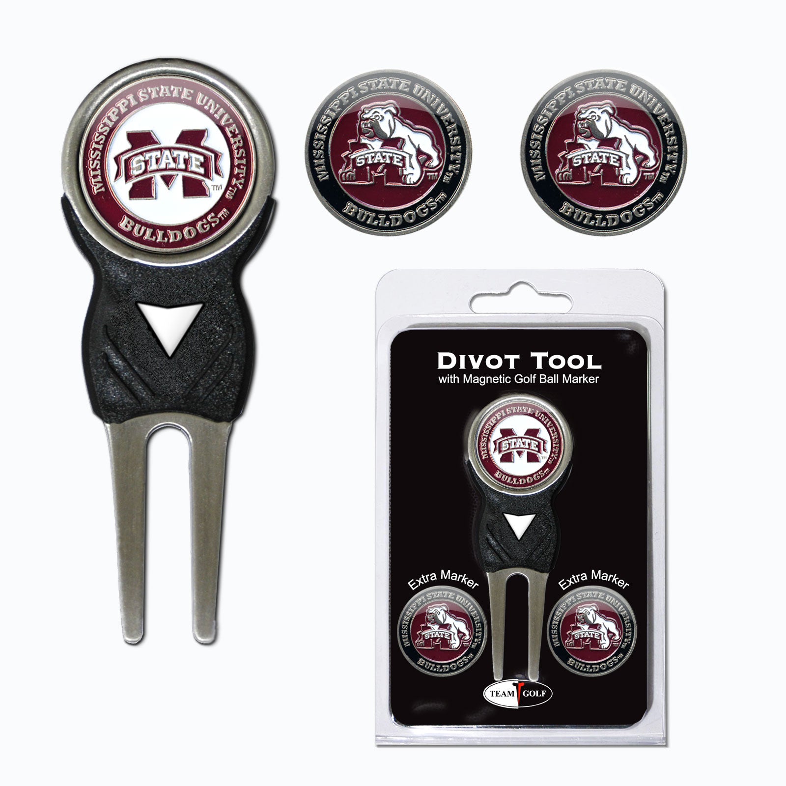 Mississippi State Bulldogs Signature Divot Tool Pack