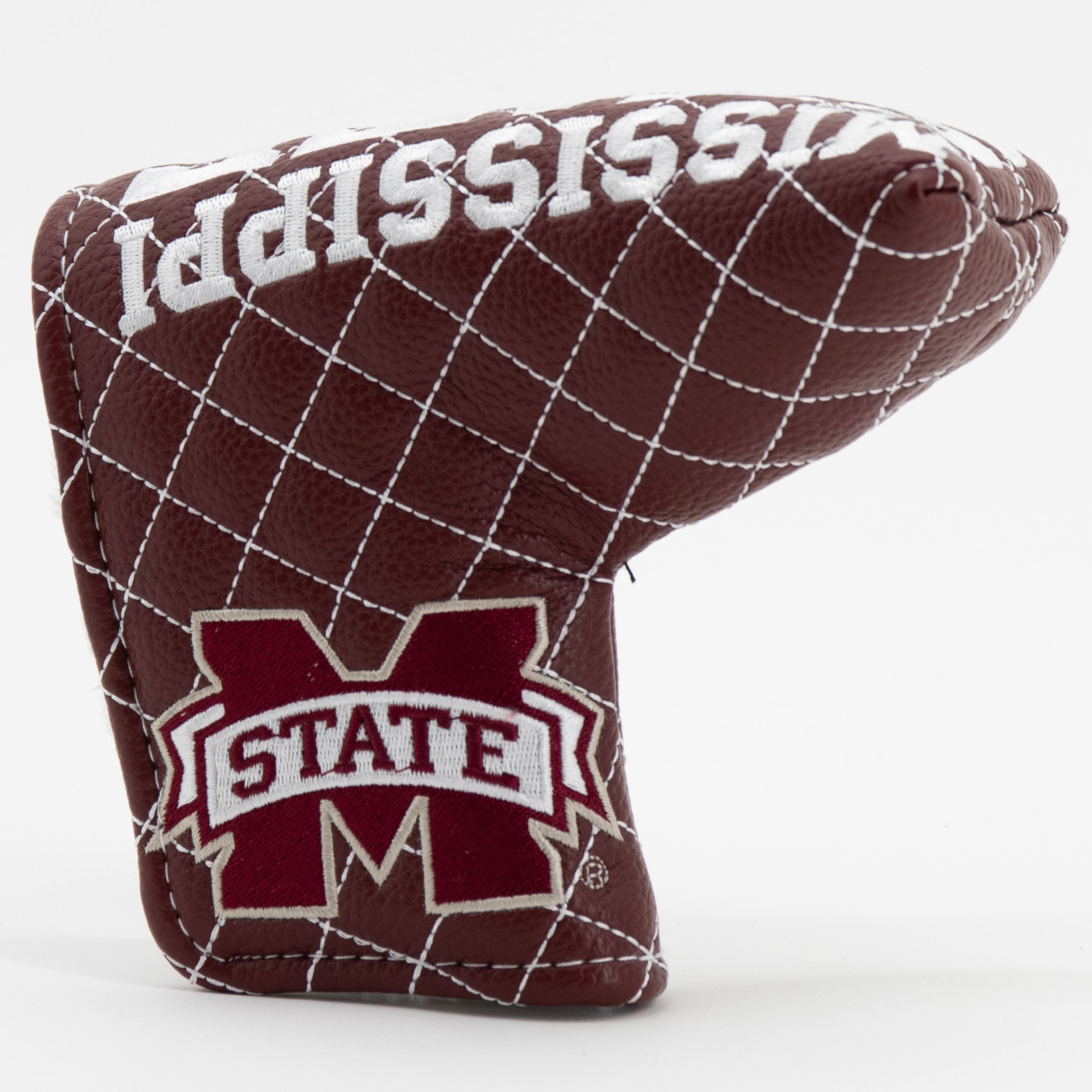 Mississippi State Bulldogs Quited Blade Putter Cover (SOLID)
