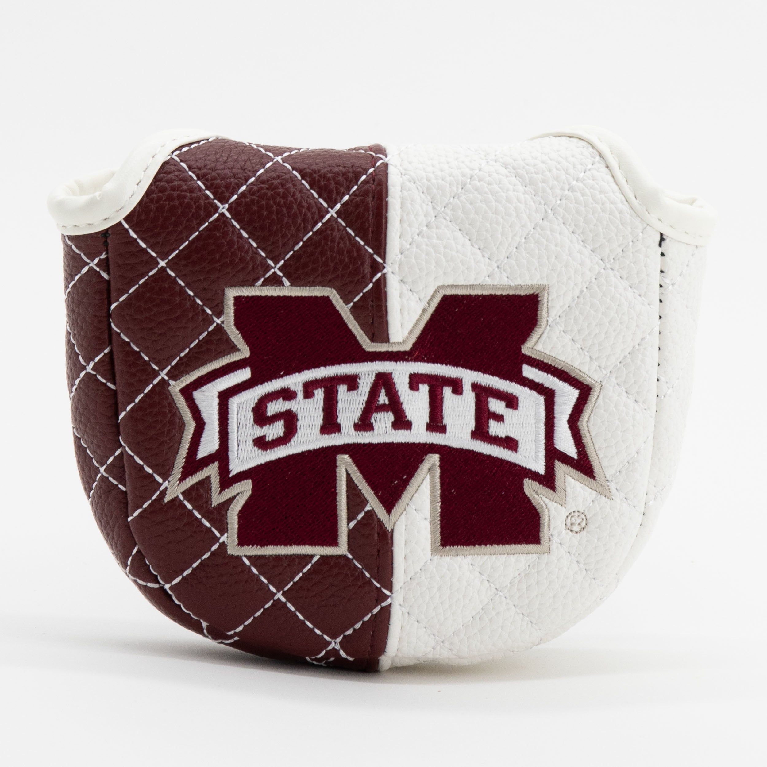 Mississippi State Bulldogs Quilted Mallet Putter Cover (SPLIT)