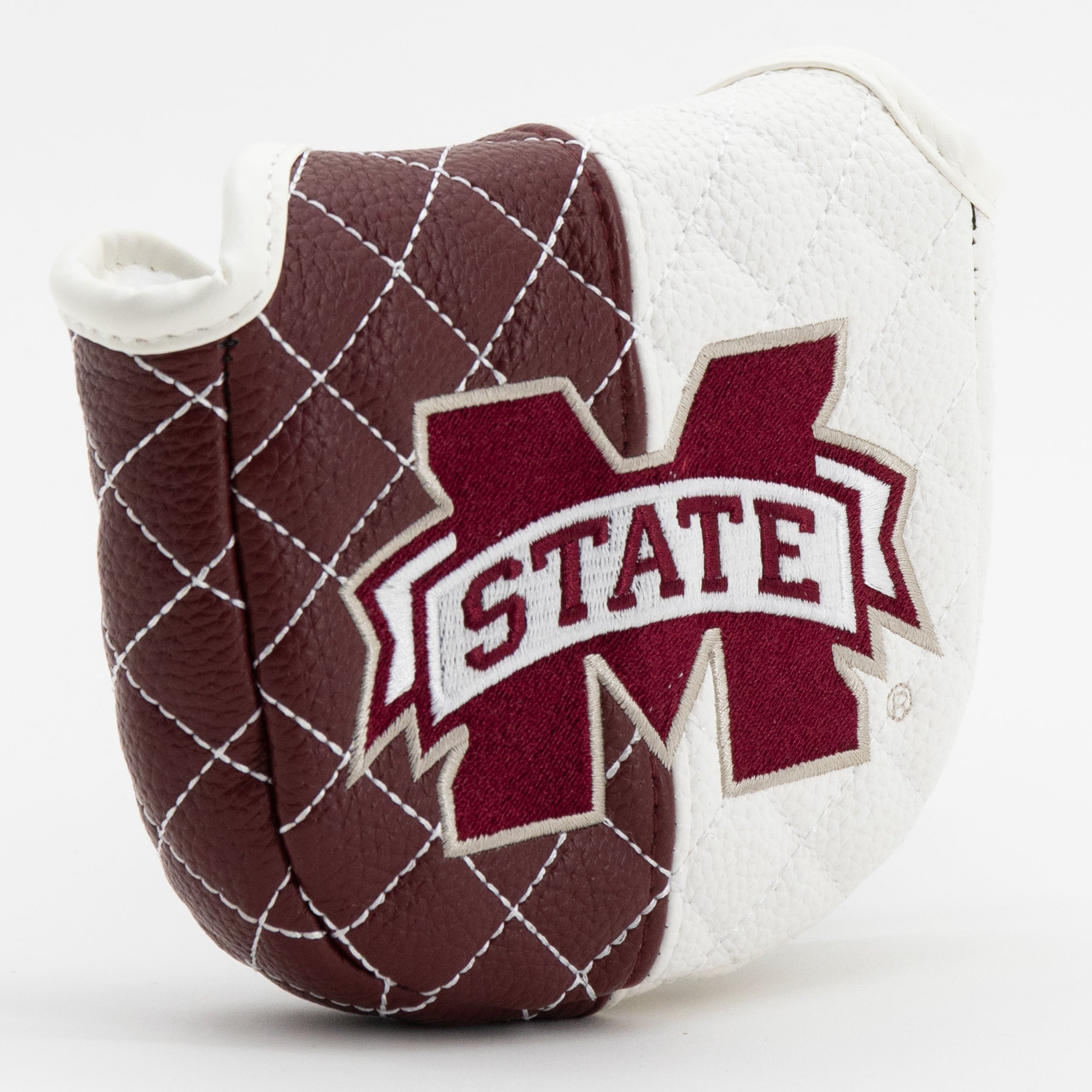 Mississippi State Bulldogs Quilted Mallet Putter Cover (SPLIT)