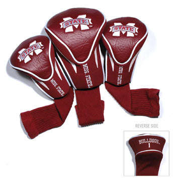 Mississippi State Bulldogs 3 Pack Contour Sock Headcovers