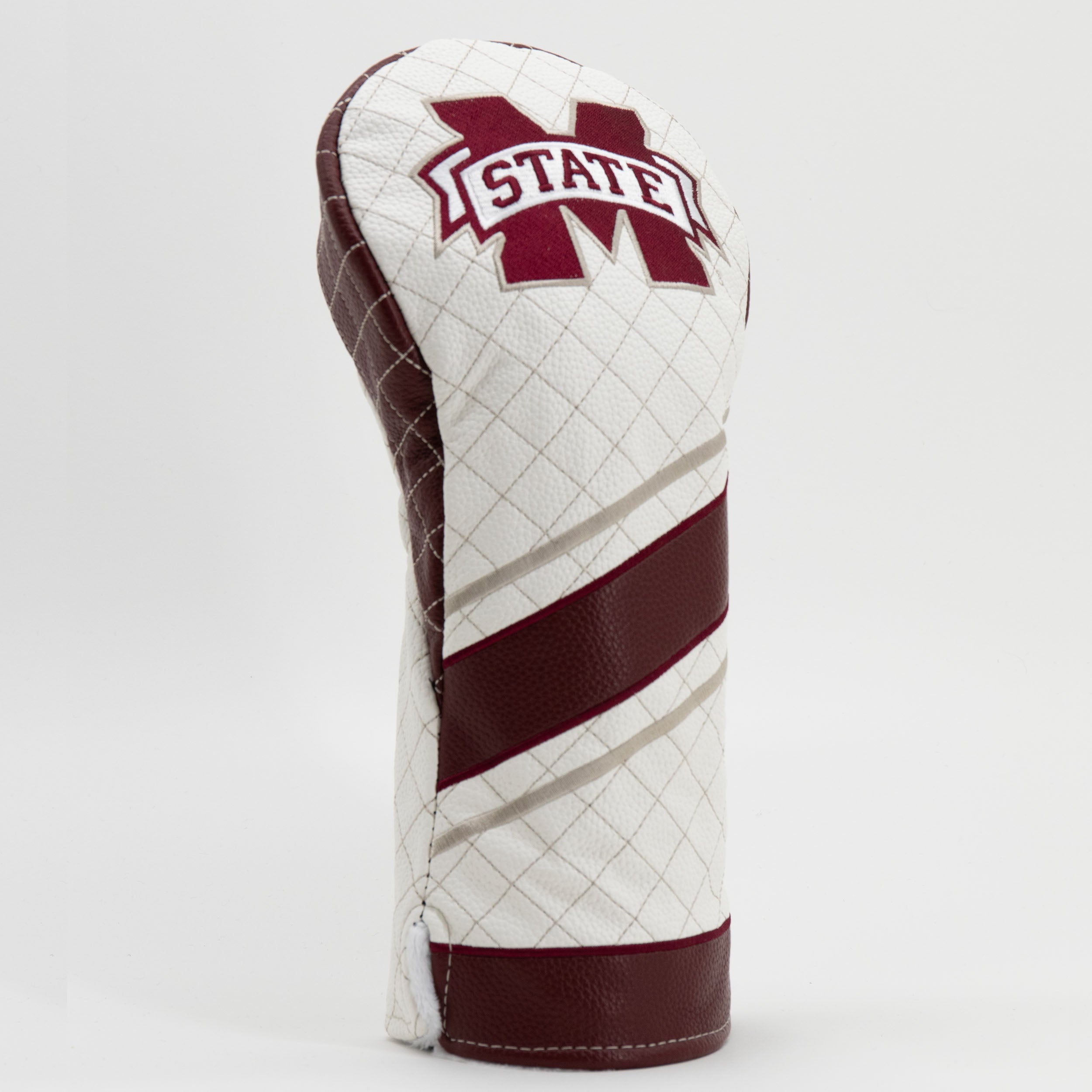 Mississippi State Bulldogs Quilted Driver Headcover (STRIPED)
