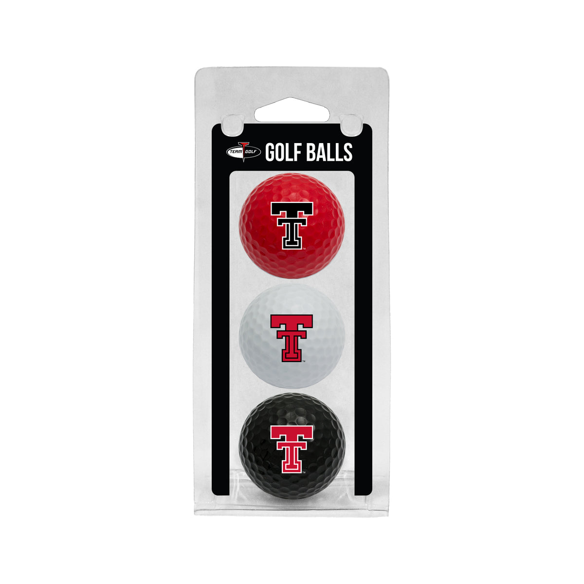 Texas Tech Red Raiders Golf Balls 3 Pack