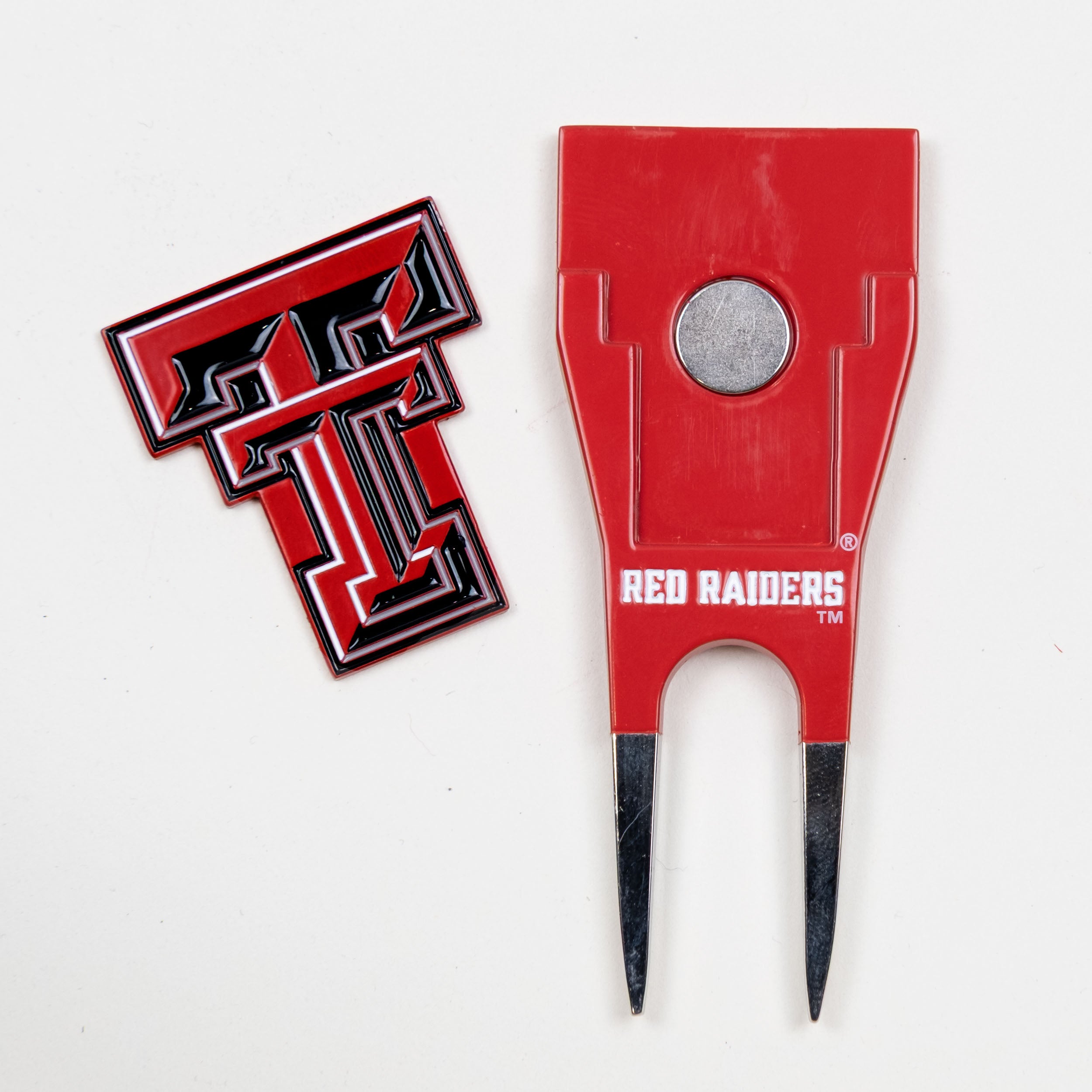 Texas Tech Red Raiders Custom Shaped Divot Tool