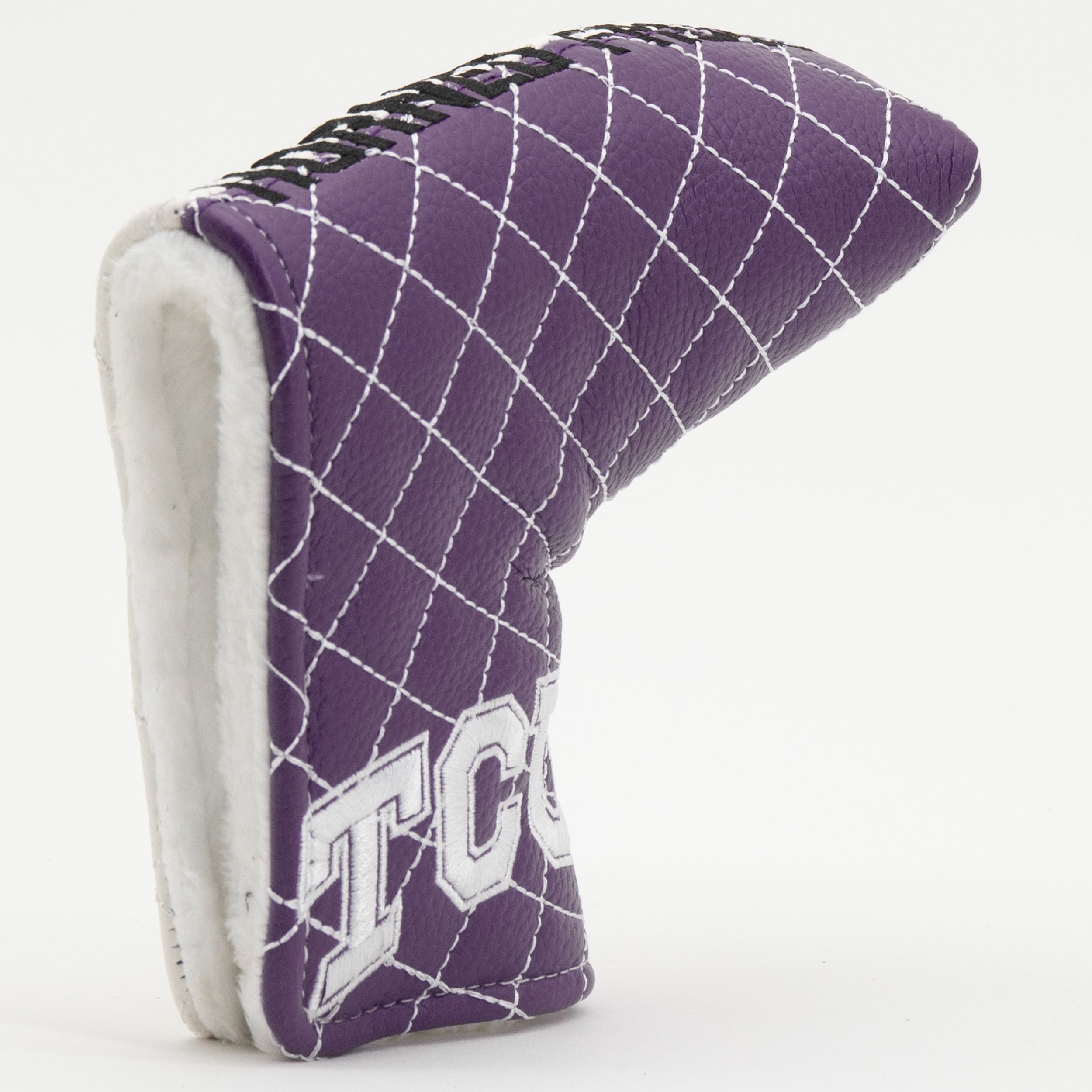 TCU Horned Frogs Quited Blade Putter Cover (SPLIT)