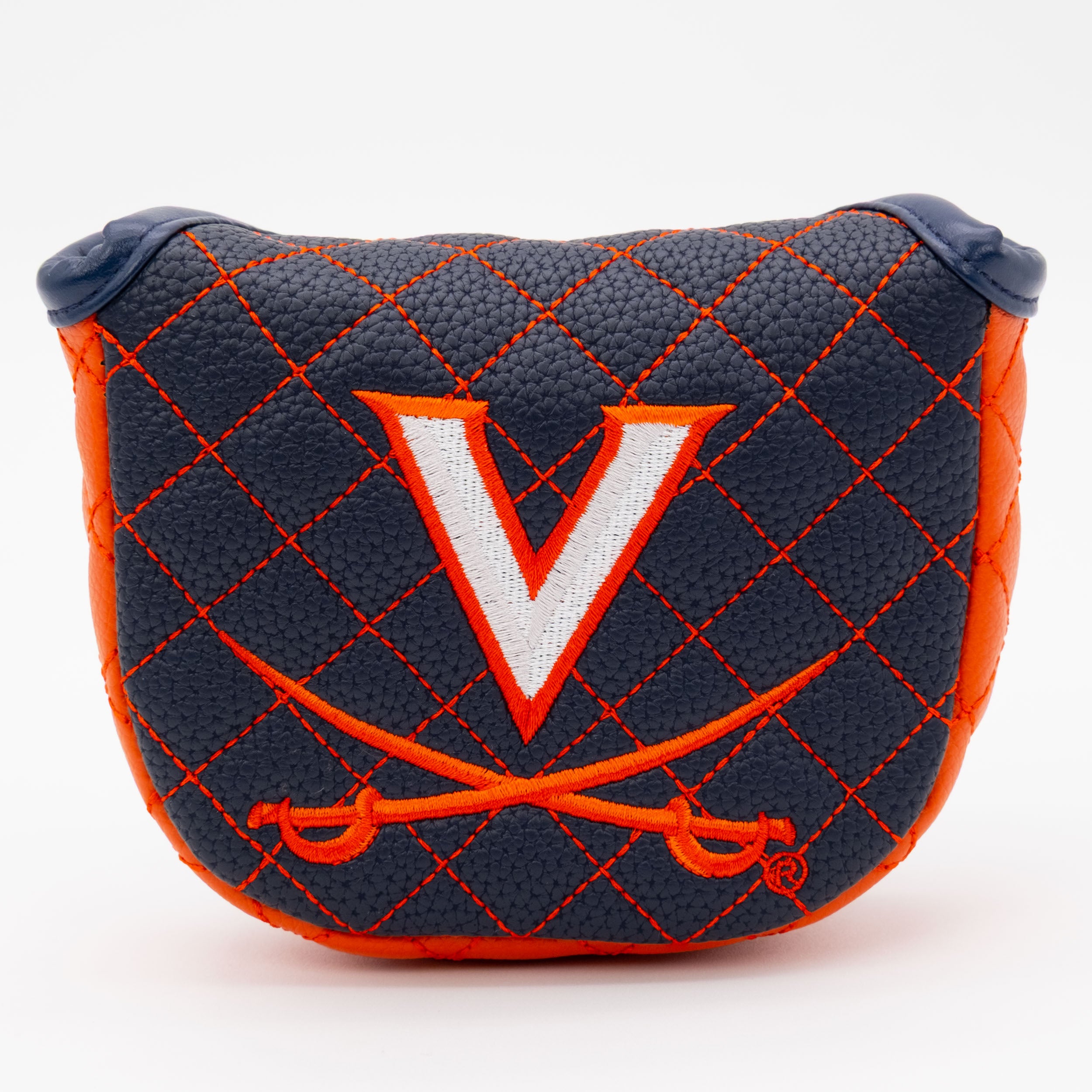 Virginia Cavaliers Quilted Mallet Putter Cover (SOLID)
