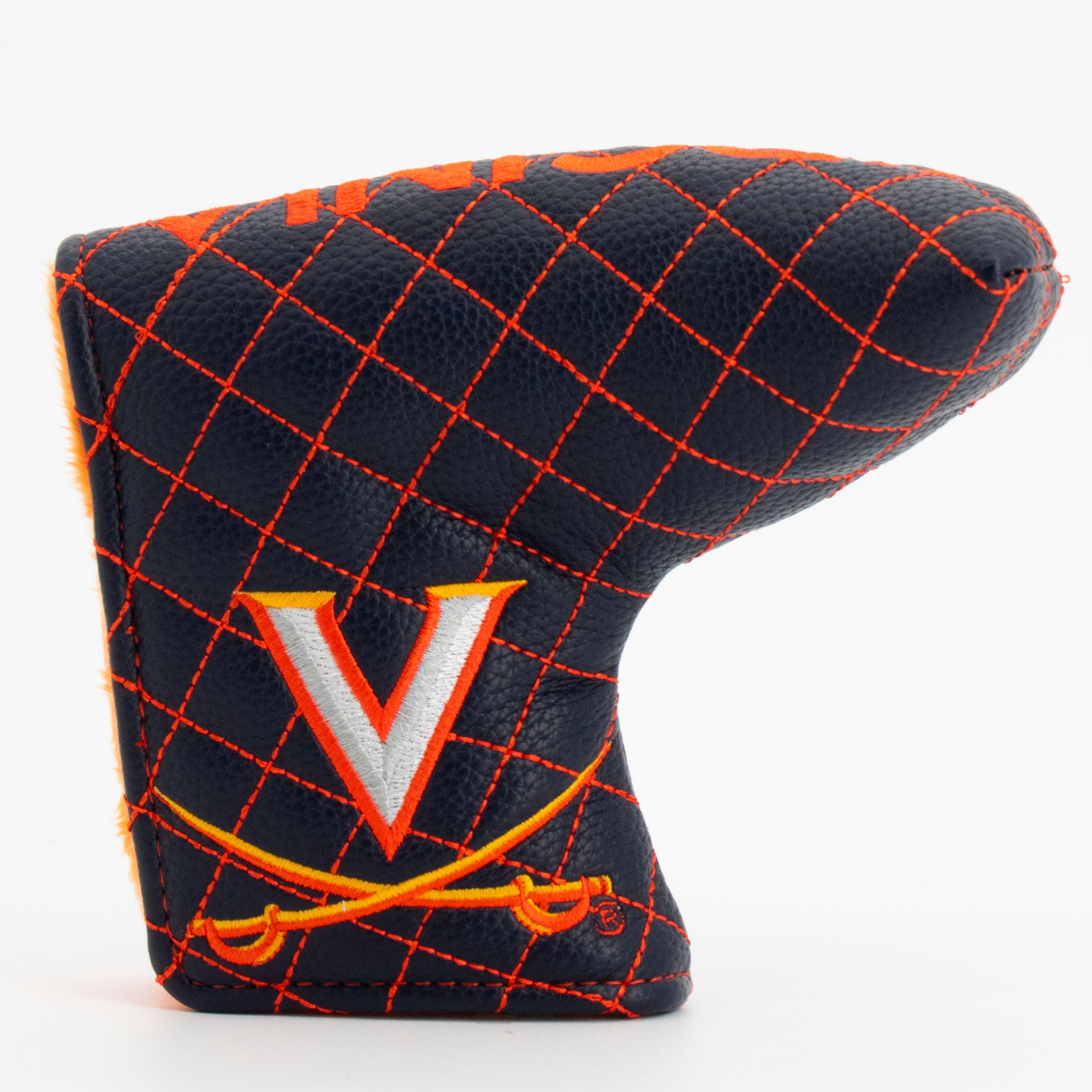 Virginia Cavaliers Quited Blade Putter Cover (SOLID)