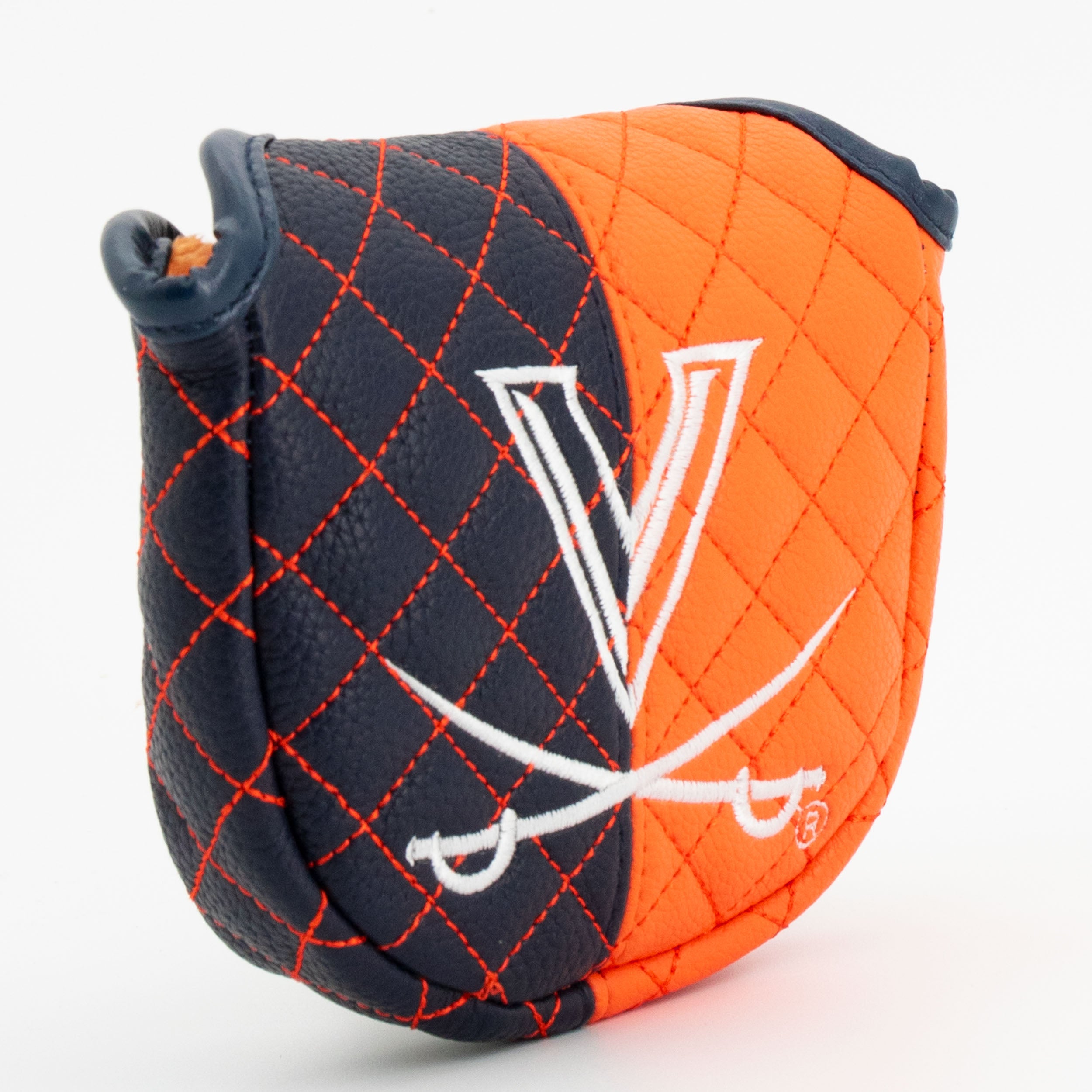 Virginia Cavaliers Quilted Mallet Putter Cover (SPLIT)