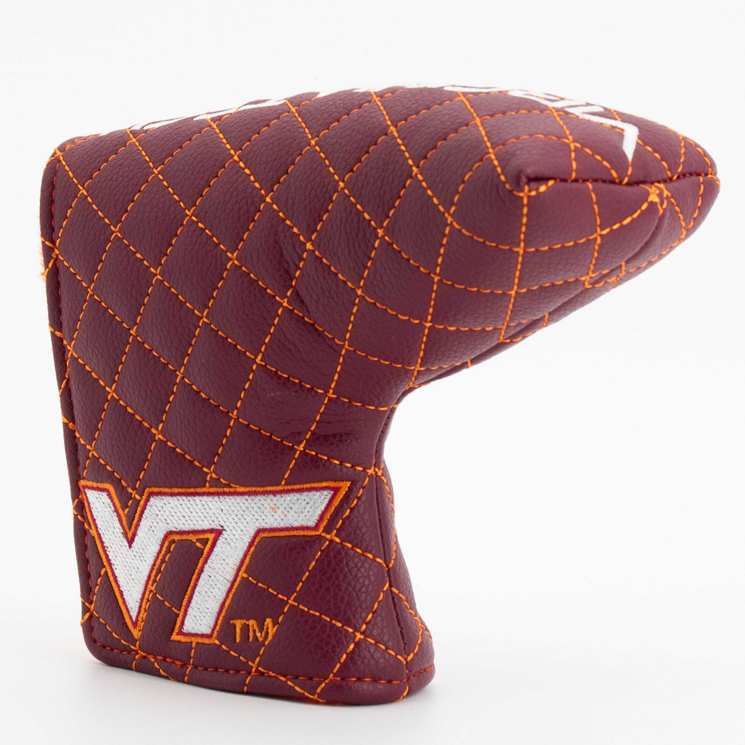 Virginia Tech Hokies Quited Blade Putter Cover (SOLID)