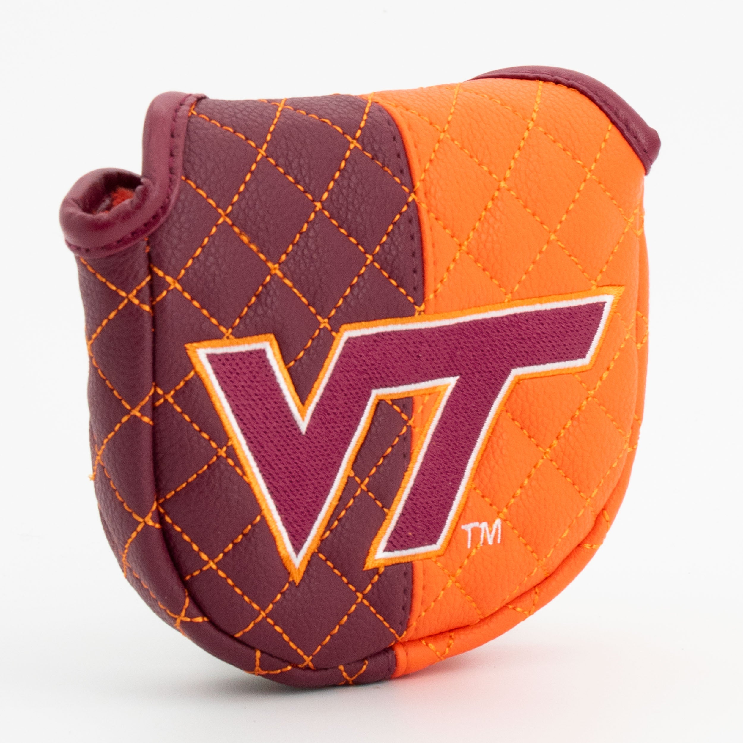 Virginia Tech Hokies Quilted Mallet Putter Cover (SPLIT)